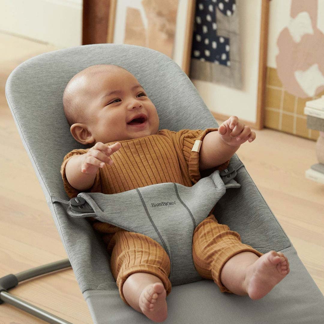  BabyBjorn Bouncer Bliss - 3D Jersey - Light Grey、mySite、merchandisen