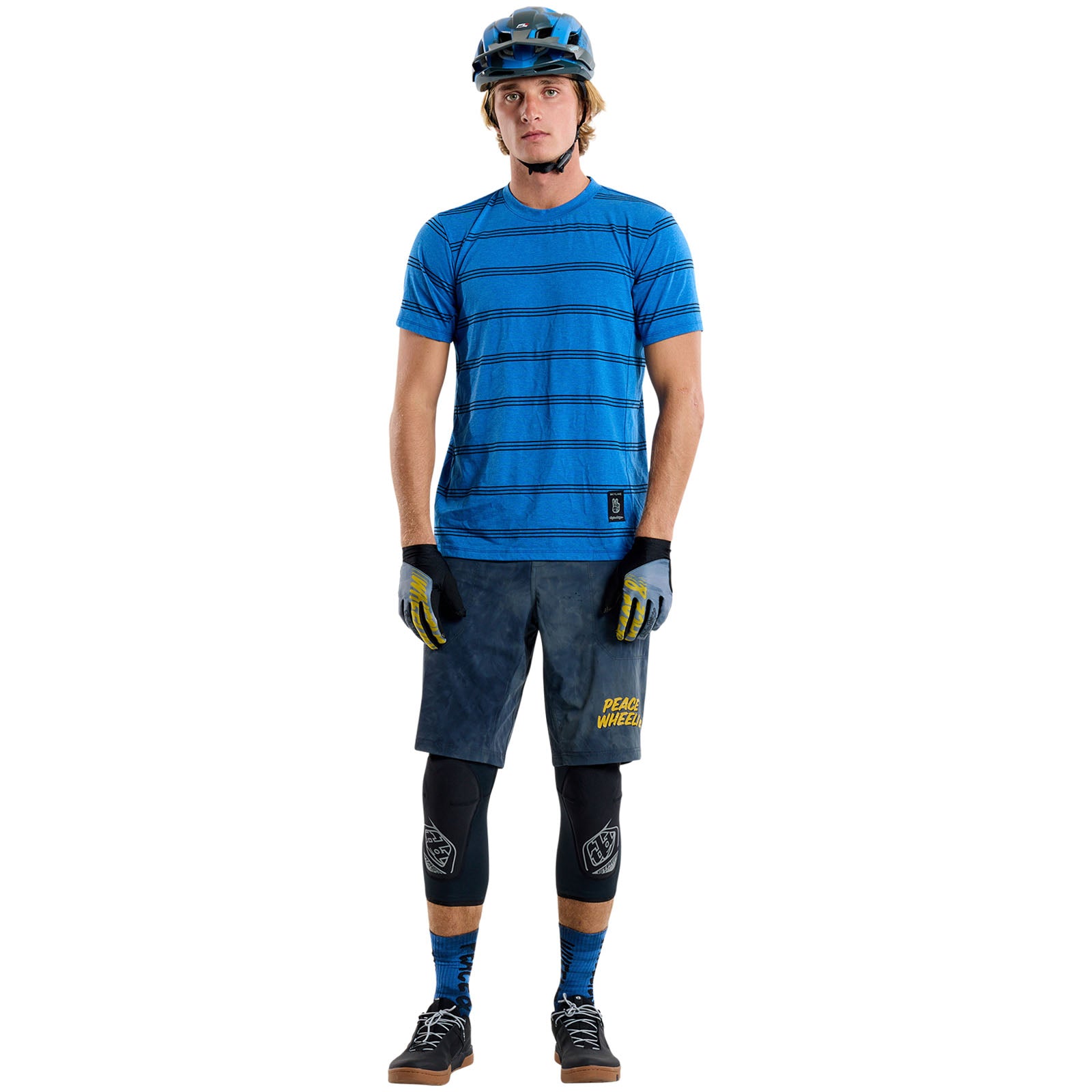 Skyline Short Sleeve Ride Tee Washed Out Cobalt、mySite、dreamappss