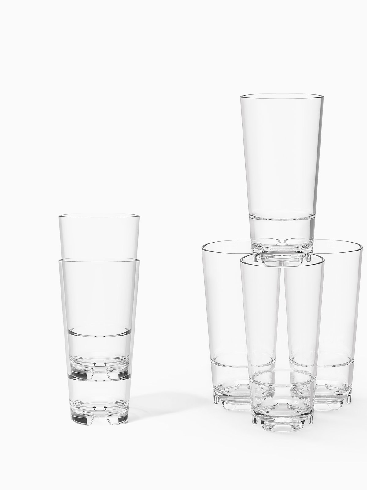 RESERVE 20oz Stackable Cooler Tritan Copolyester Glass、mySite、camillekostekn