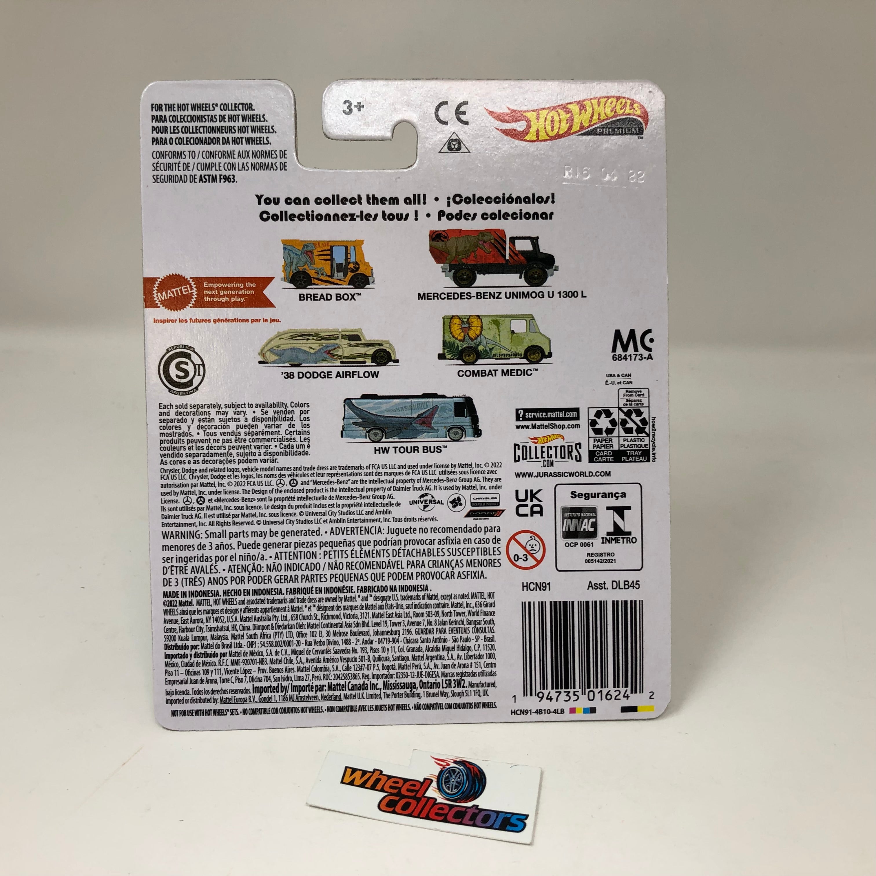 HW Tour Bus * Hot Wheels Pop Culture Jurassic World、mySite、hgirdovlk