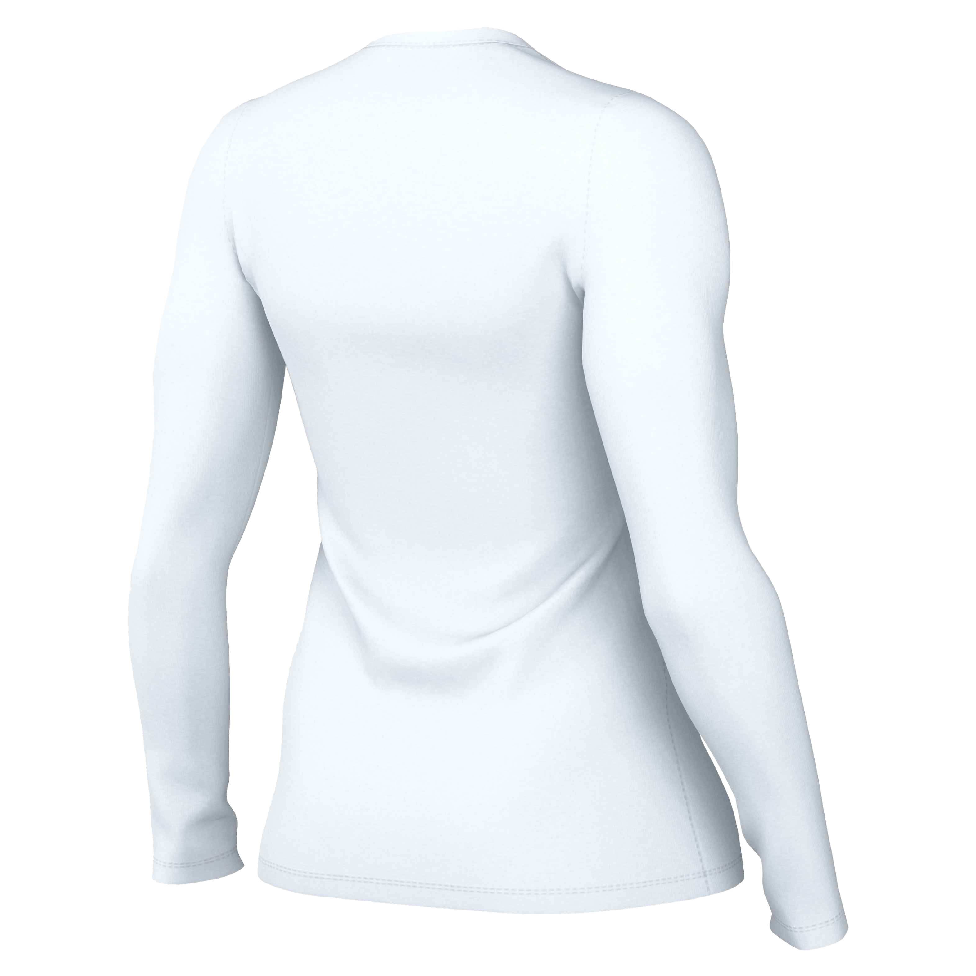 Nike Women's Legend Long Sleeve Tee - White、mySite、noshort