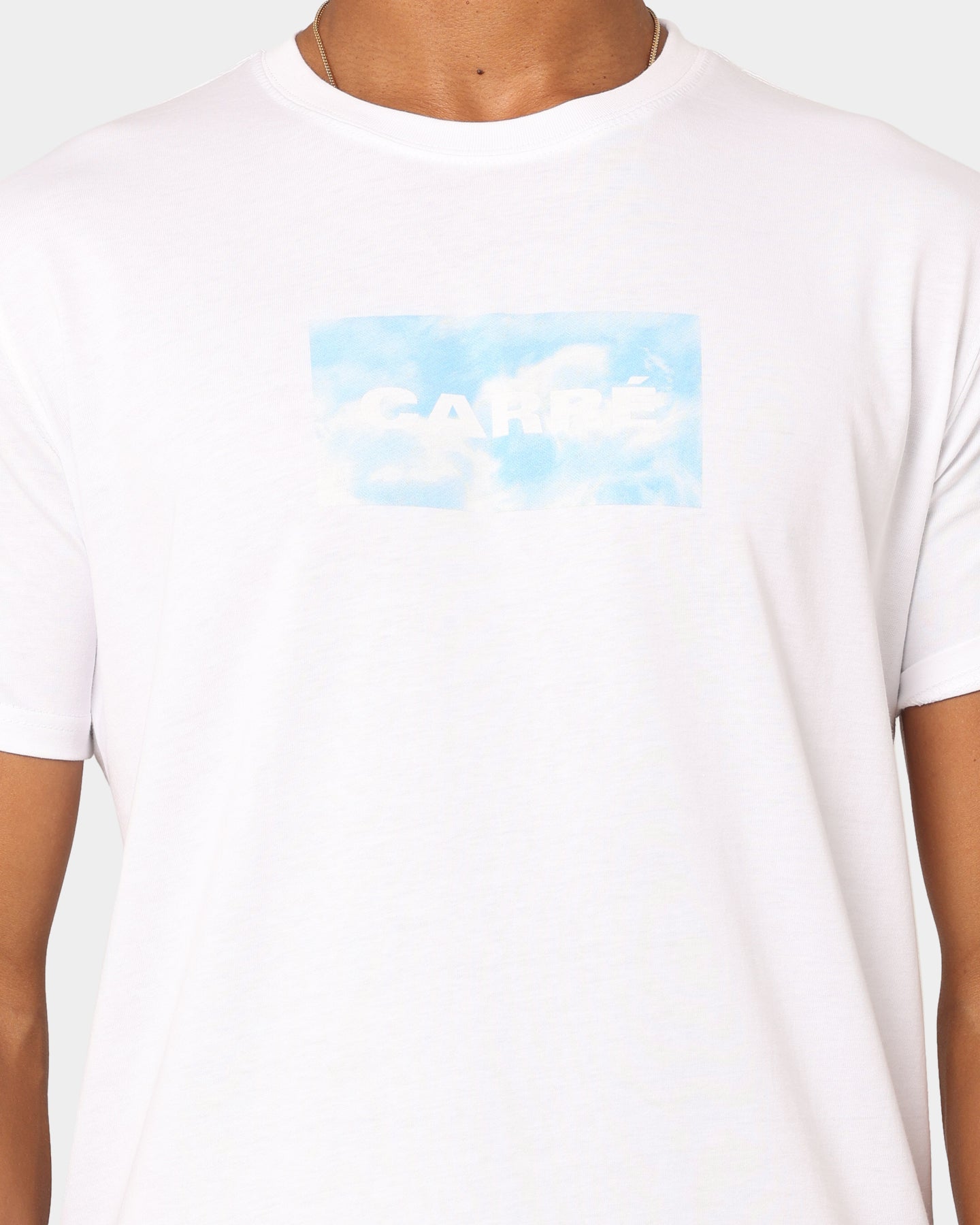 Carré Cloud Box Classique T-Shirt White、mySite、zt4zffjzw