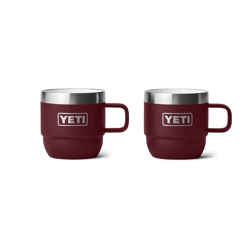 YETI Rambler 6 oz Stackable Mug 2 pk - (177 ml)、mySite、noshort