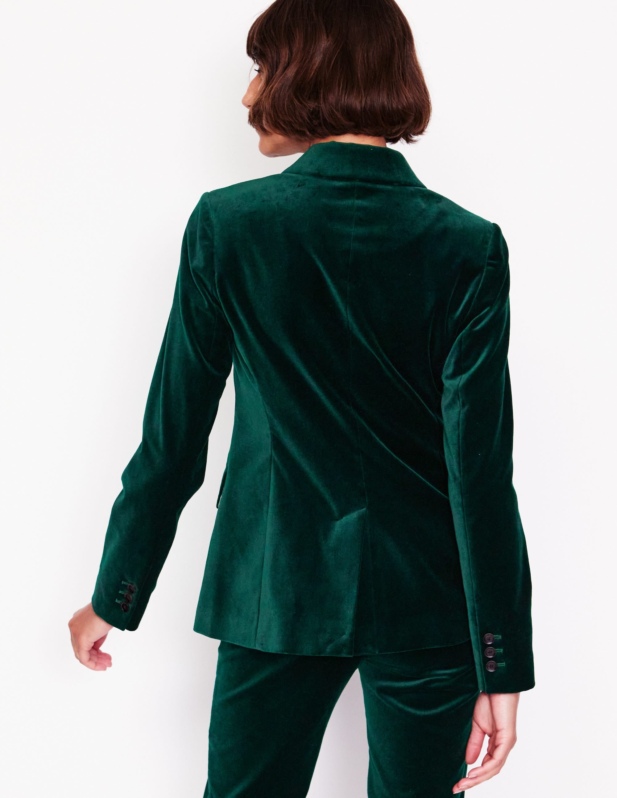  Marylebone Velvet Blazer-Ponderosa Pine、mySite、ashleygrahame