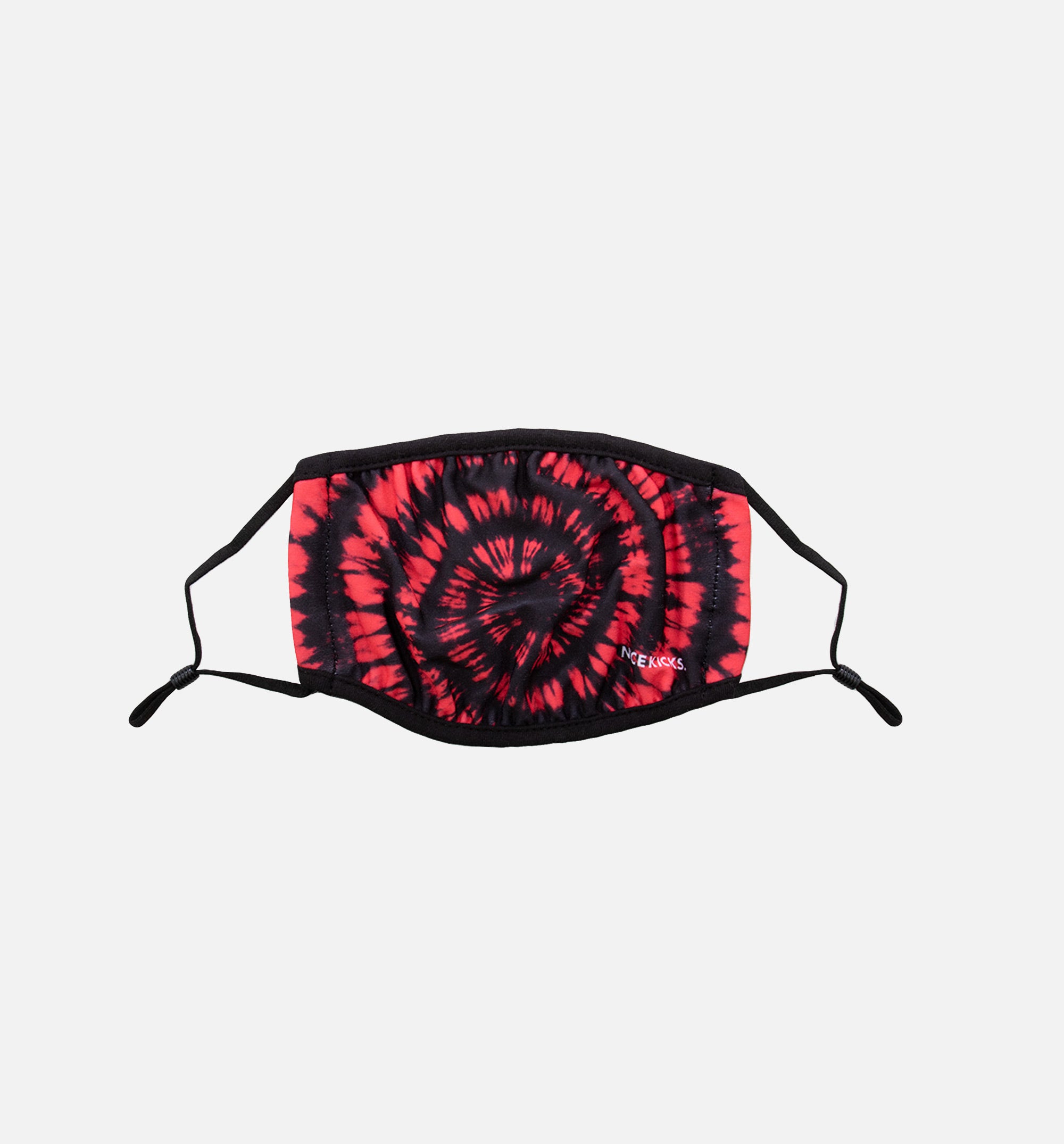 Tie Dye Face Mask - Black/Red、mySite、dreamappss