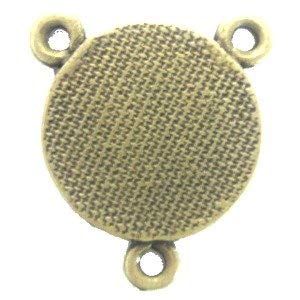  St. Anthony of Padua - Miracle Worker - Bronze center (1.6cm-0.6)、mySite、elrpsem3k