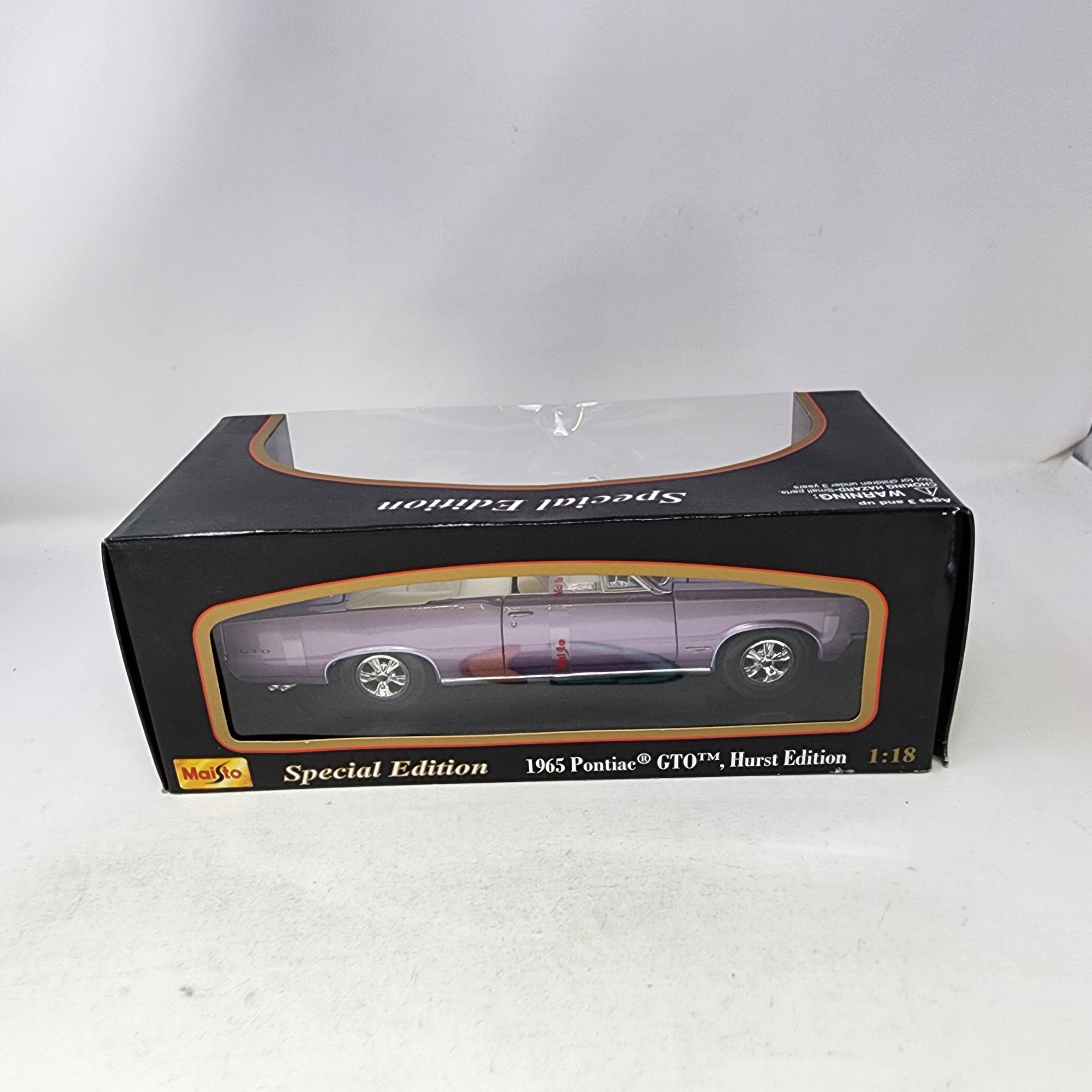 1965 Pontiac GTO Hurst Edition * Maisto Special Edition 1/18 Scale、mySite、hgirdovlk