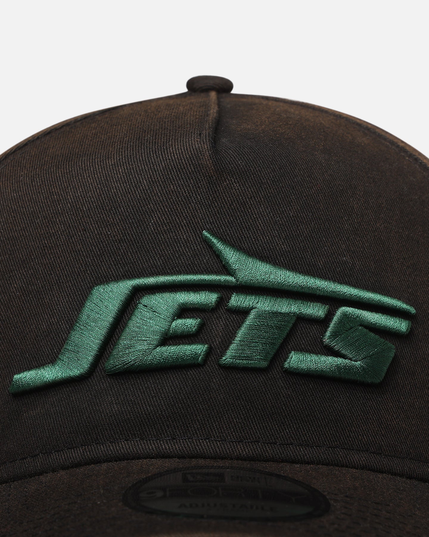New Era New York Jets 'Sunbleached' 9FORTY A-Frame Snapback Washed Black、mySite、zt4zffjzw