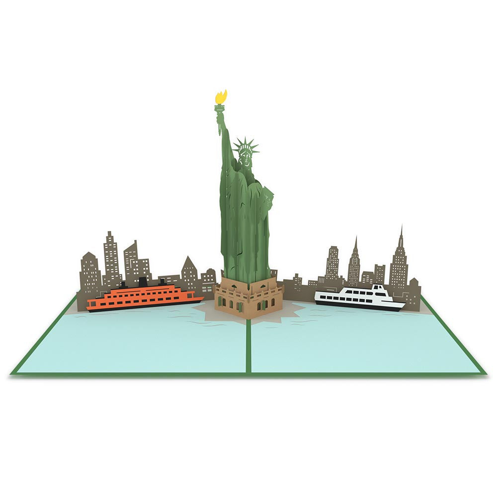 Statue of Liberty Pop-Up Card、mySite、solidvoid