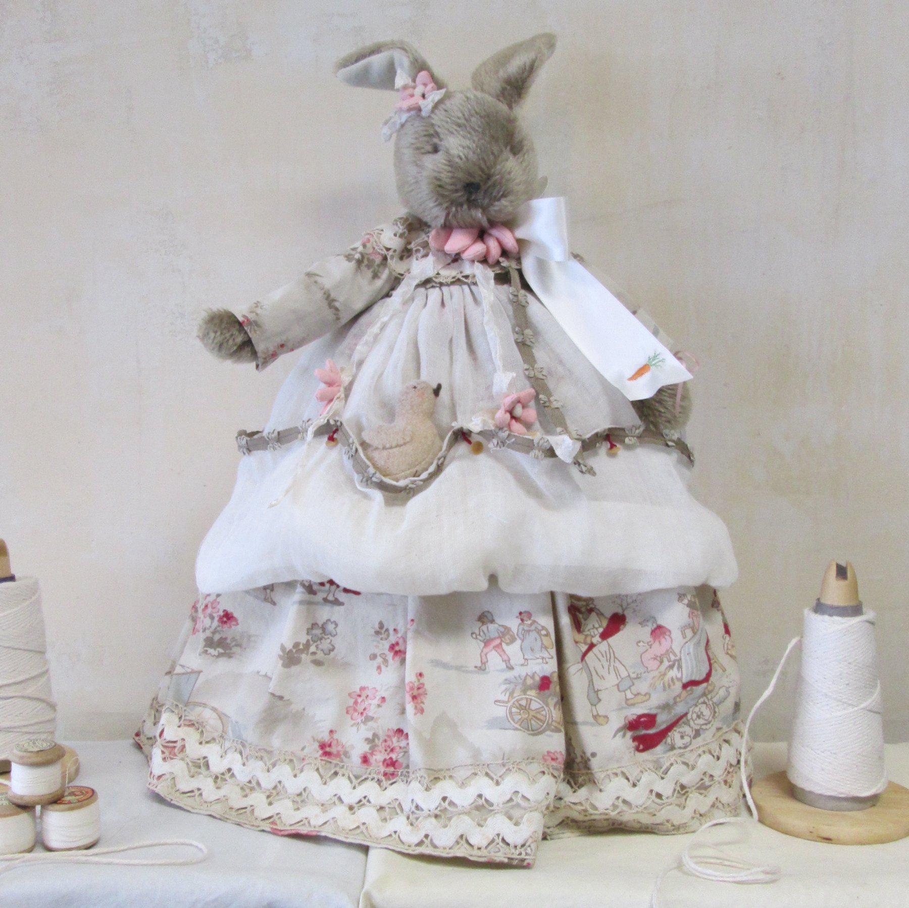 RETIRED- Hutch Studio - Cherish Chick-A-Dee - One Of A Kind Bunny、mySite、g9winljtr