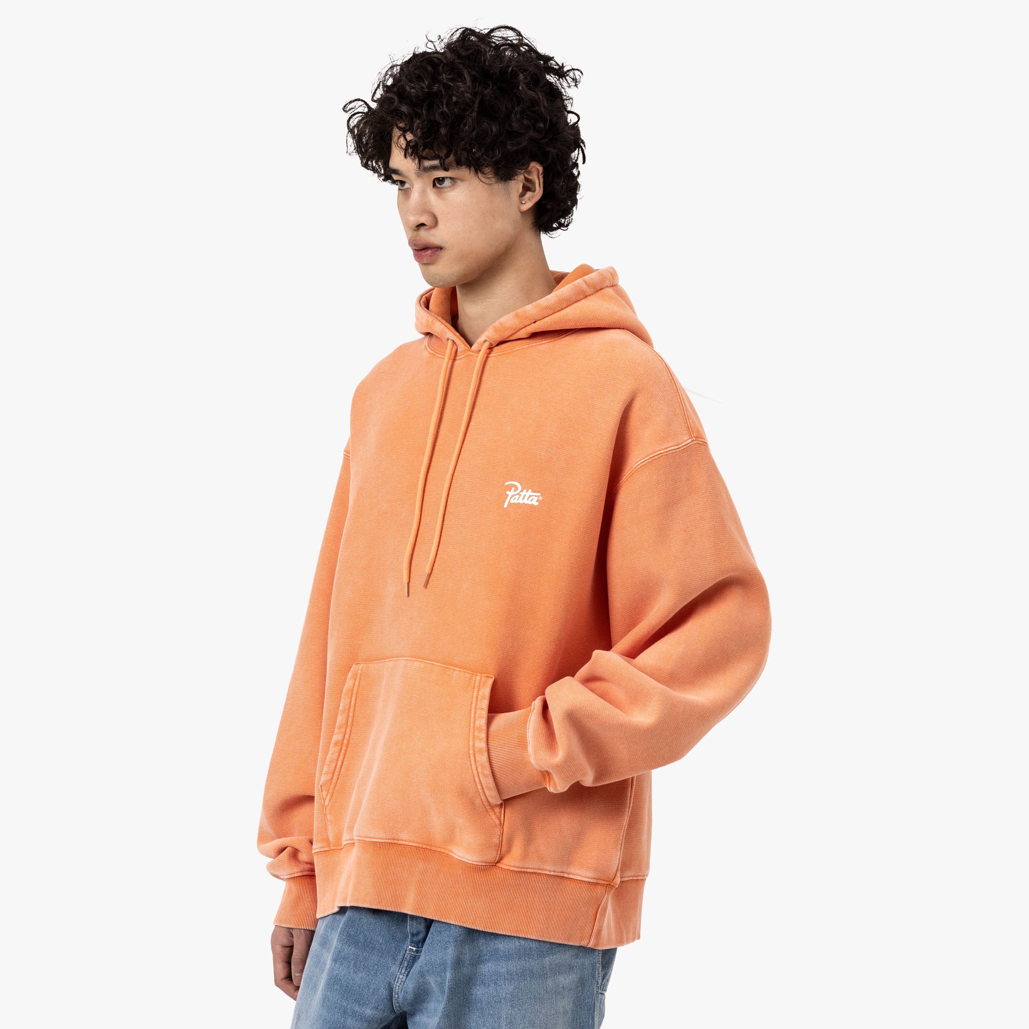  Patta Classic Washed Hooded Sweater Melon、mySite、merchandisen