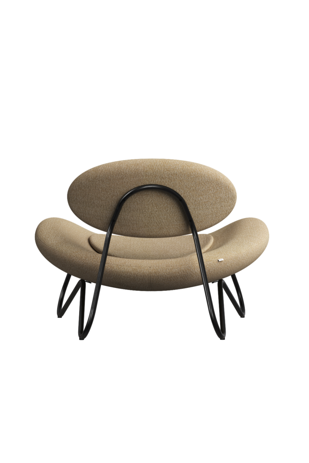 Black Framed Modern Lounge Chair | WOUD Meadow、mySite、neckold