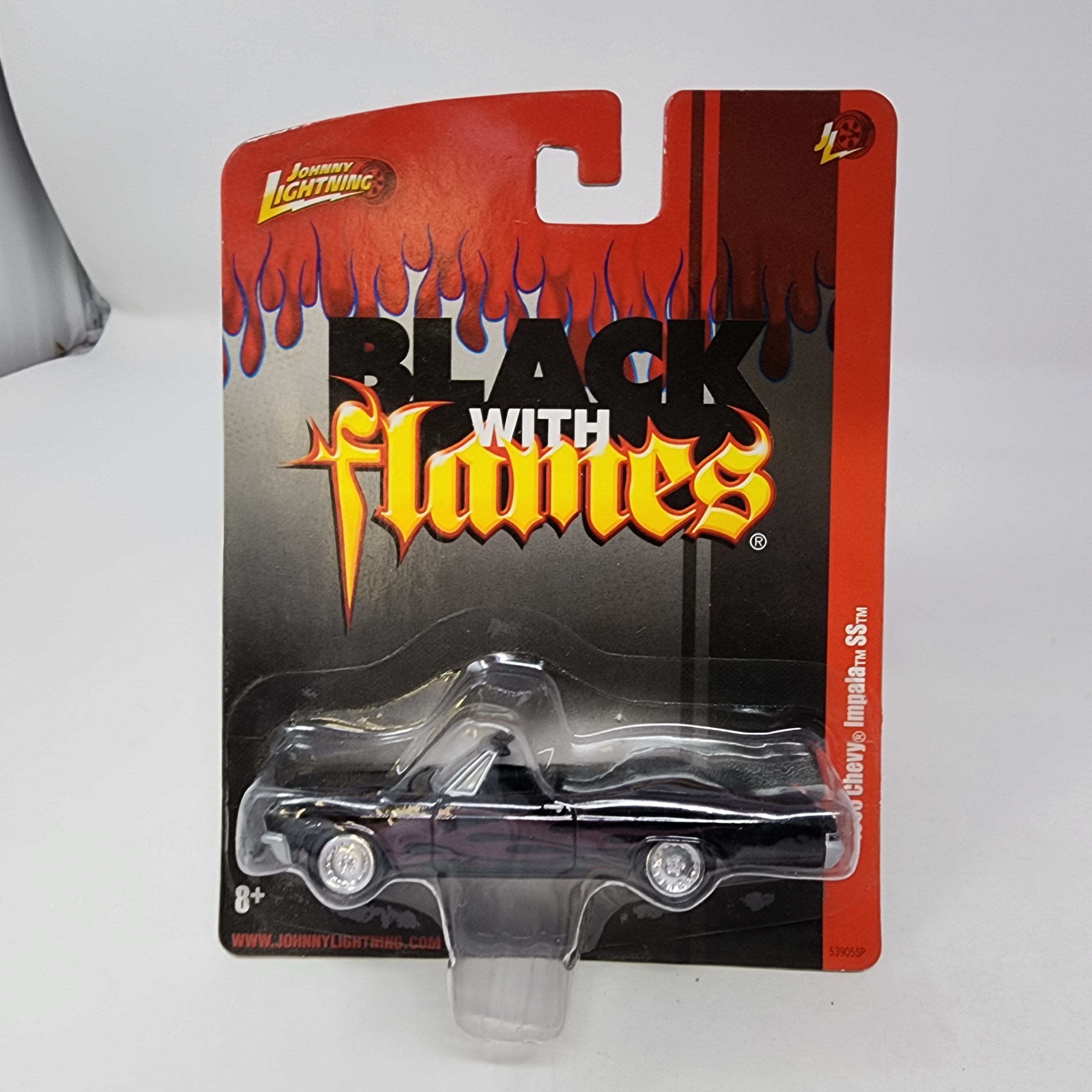 1965 Chevy Impala SS * Johnny Lightning Black with Flames、mySite、hgirdovlk
