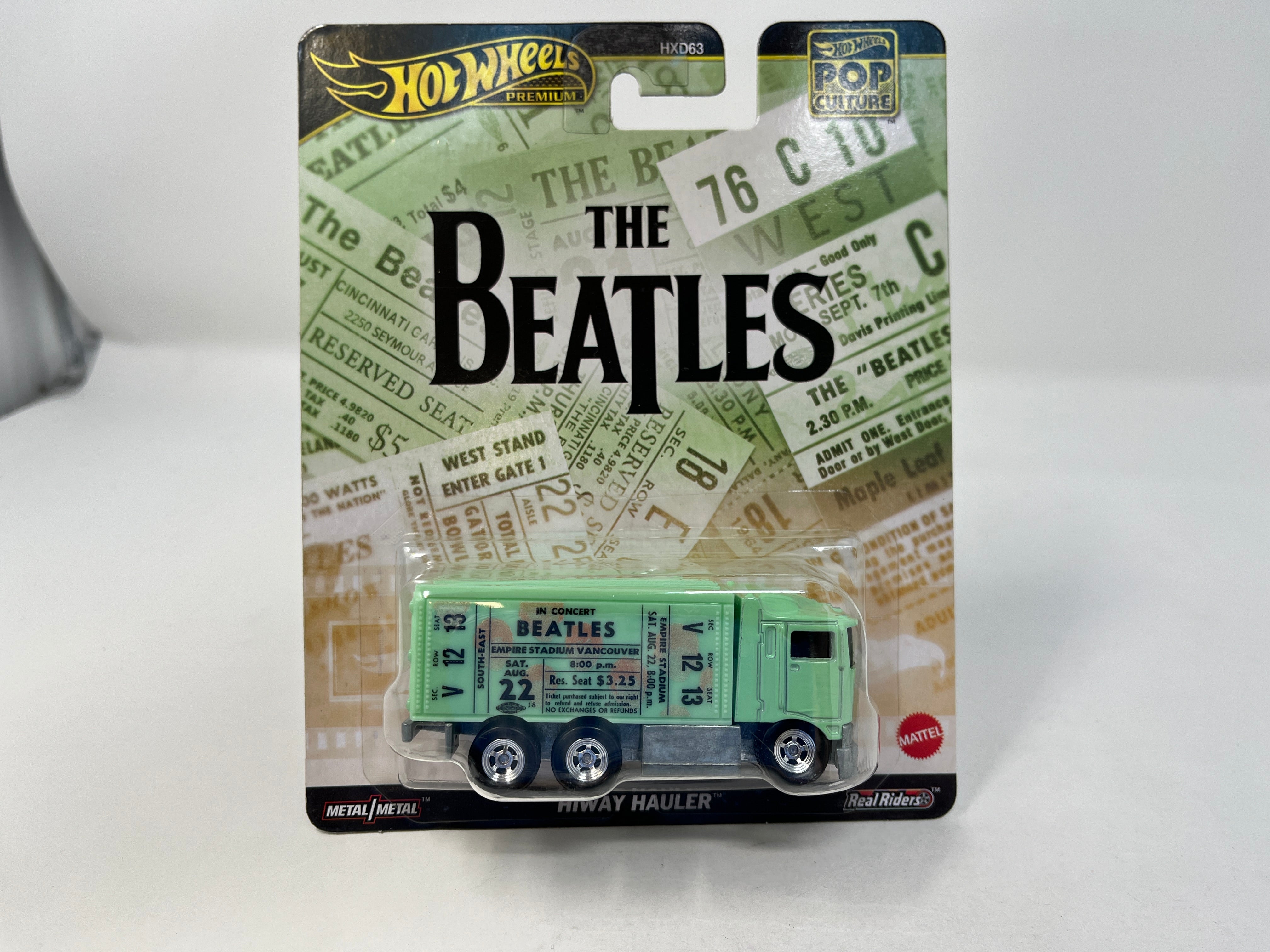Hiway Hauler Beatles * GREEN * 2024 Hot Wheels Pop Culture Case D、mySite、hgirdovlk
