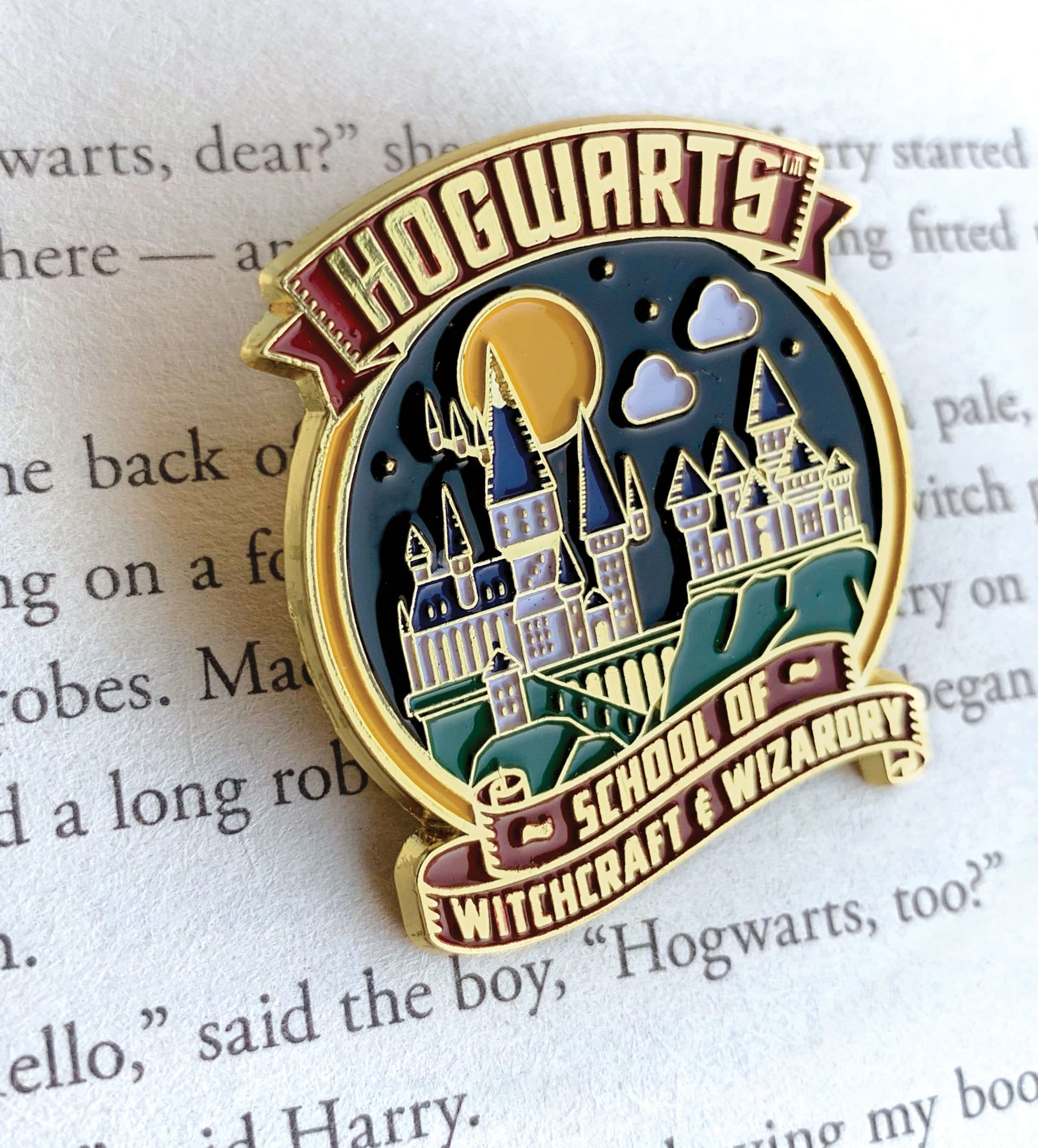  Lapel Pin - Harry Potter Hogwarts Enamel、mySite、ghnorth