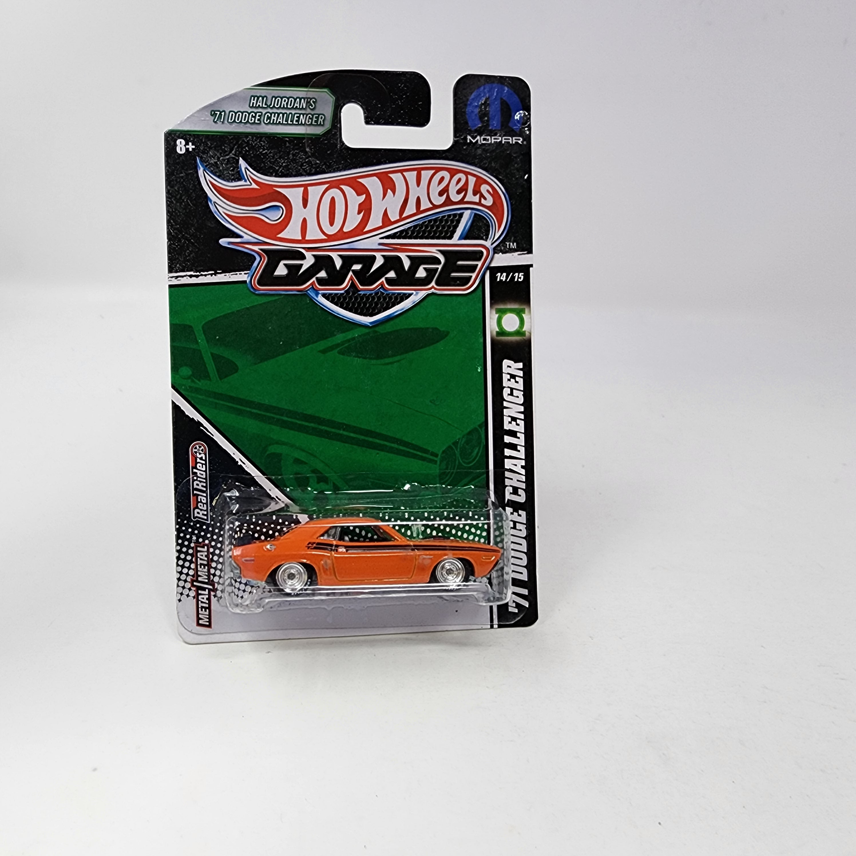 '71 dodge Challenger * Hal Jordan's Car * Hot Wheels Garage Series、mySite、hgirdovlk