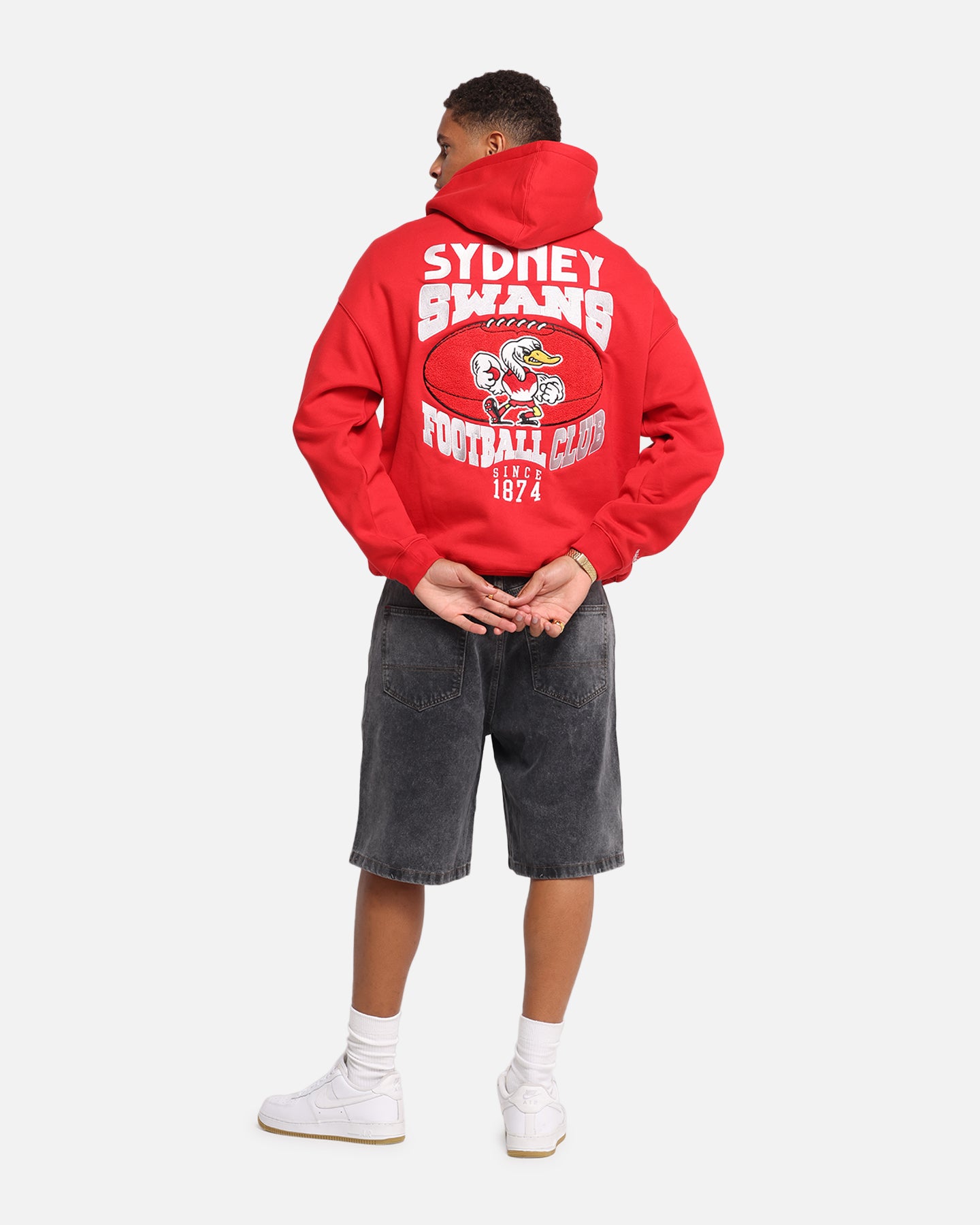 Mitchell & Ness Sydney Swans Team Hoodie Red、mySite、zt4zffjzw