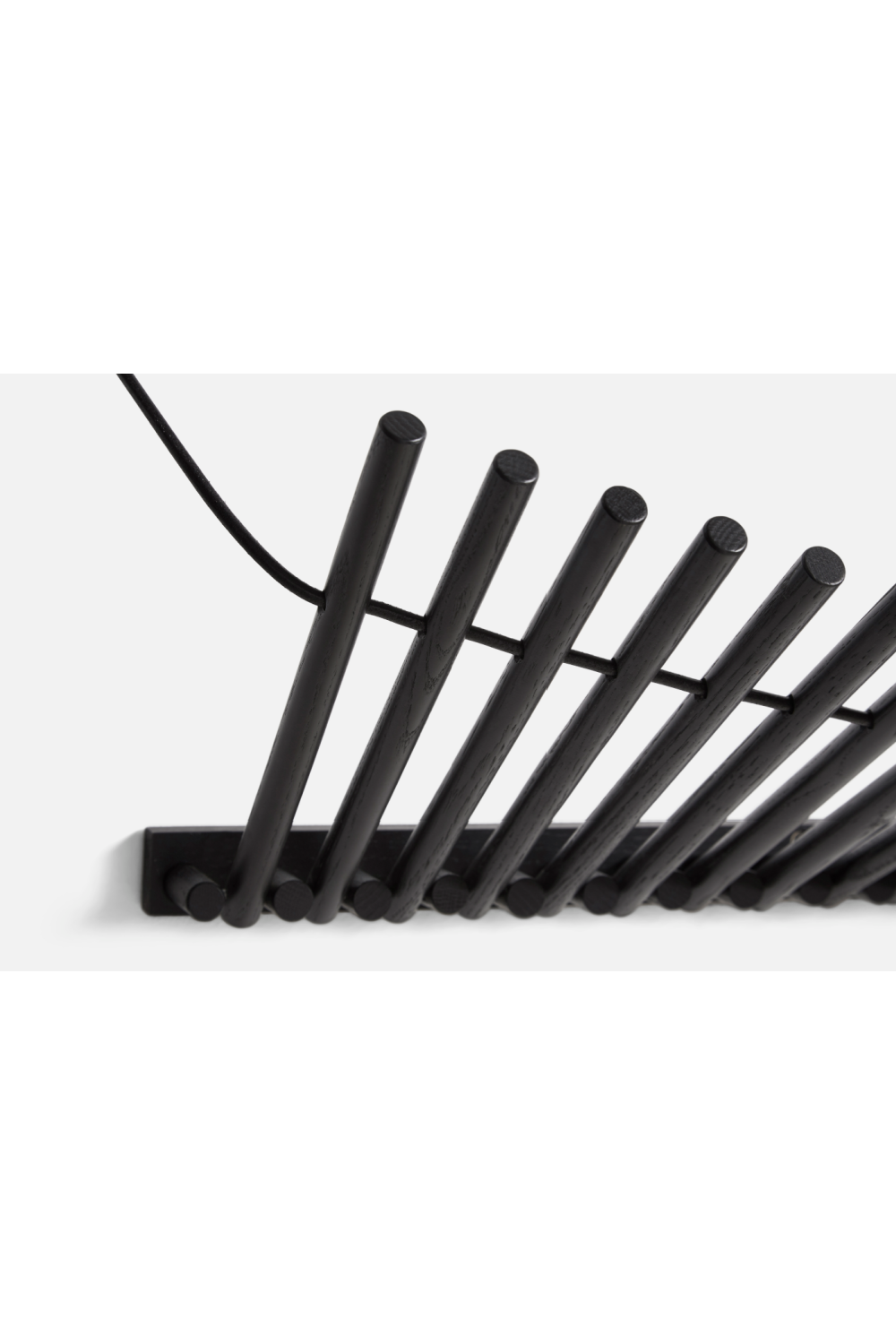 Leather Modern Coat Rack | WOUD Knaegt、mySite、neckold