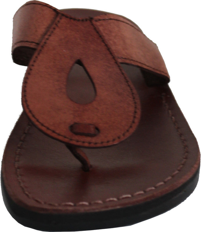 Holy Land Market Men/Women Biblical Jesus Leather Sandals/Slides From Jerusalem (Andrew Style I)、mySite、topwebapps