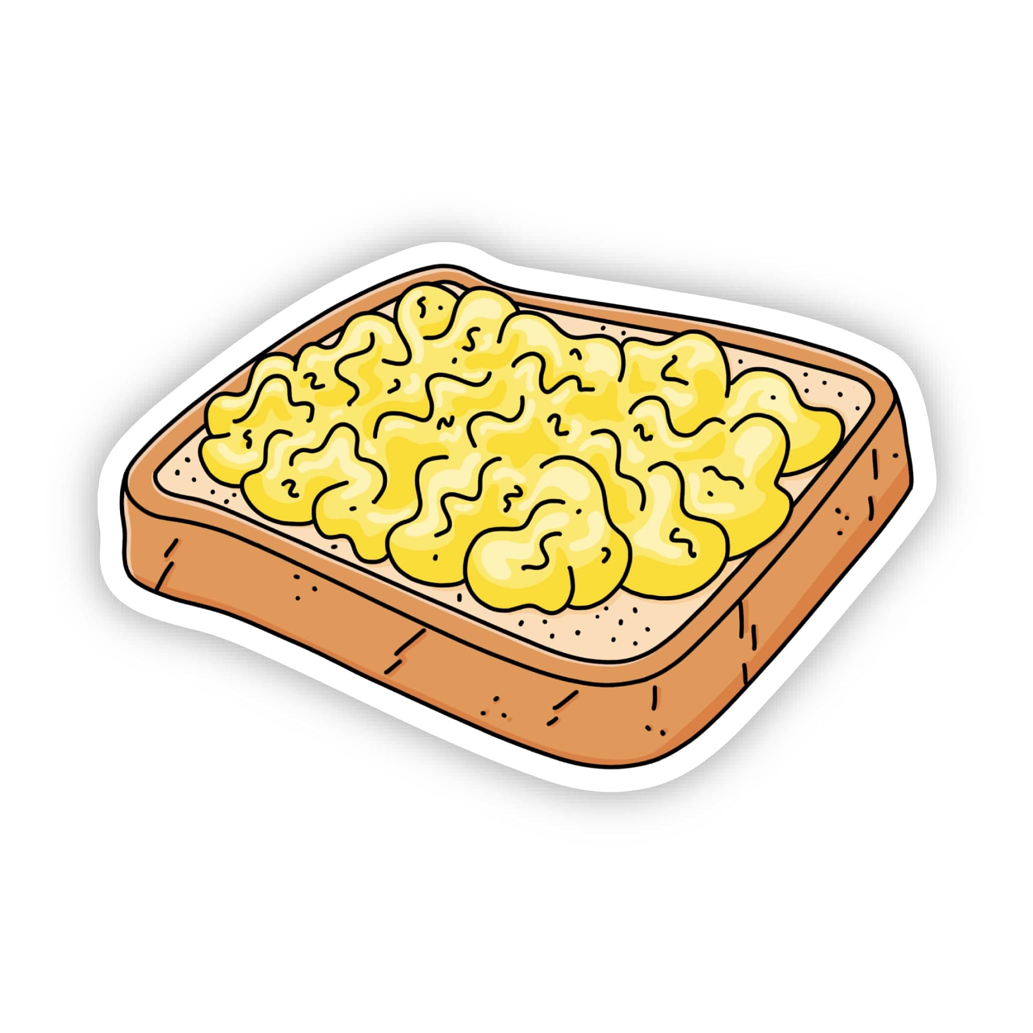  Scrambled Egg On Toast Sticker、mySite、ghnorth