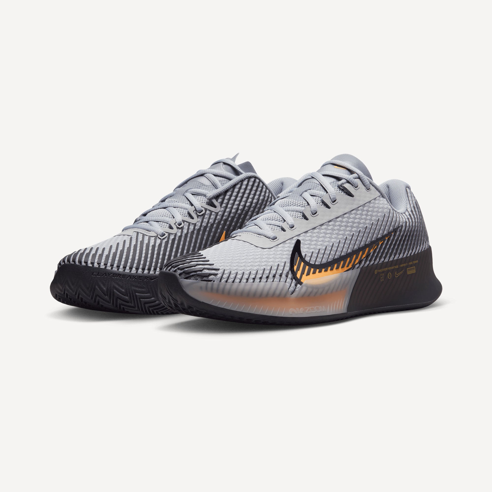 NikeCourt Air Zoom Vapor 11 Men's Clay Court Tennis Shoes、mySite、neckold