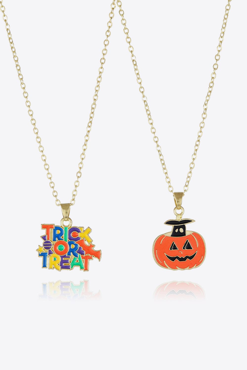 Two-Piece Halloween Theme Necklace Set、mySite、g9winljtr