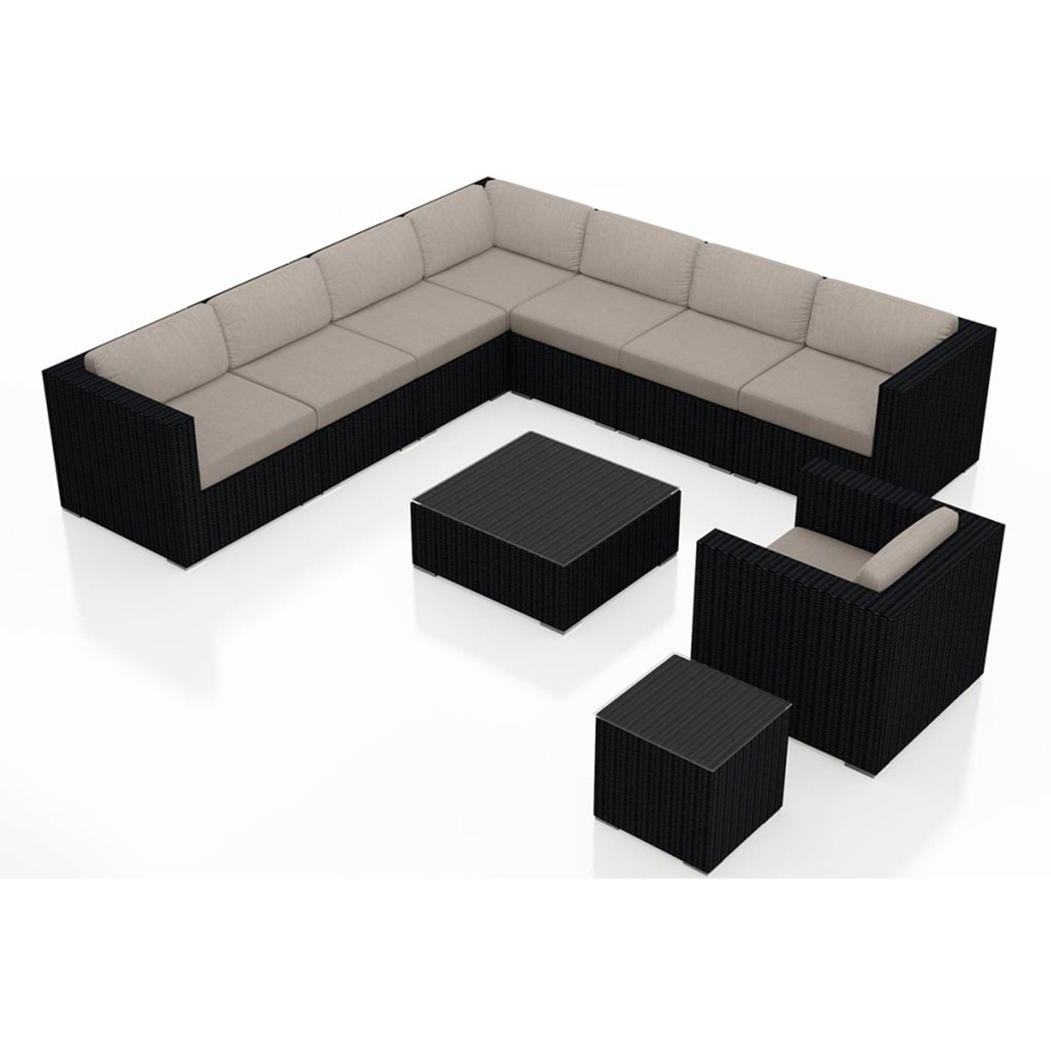 Urbana 10 Piece Club Chair Sectional Set、mySite、neckold