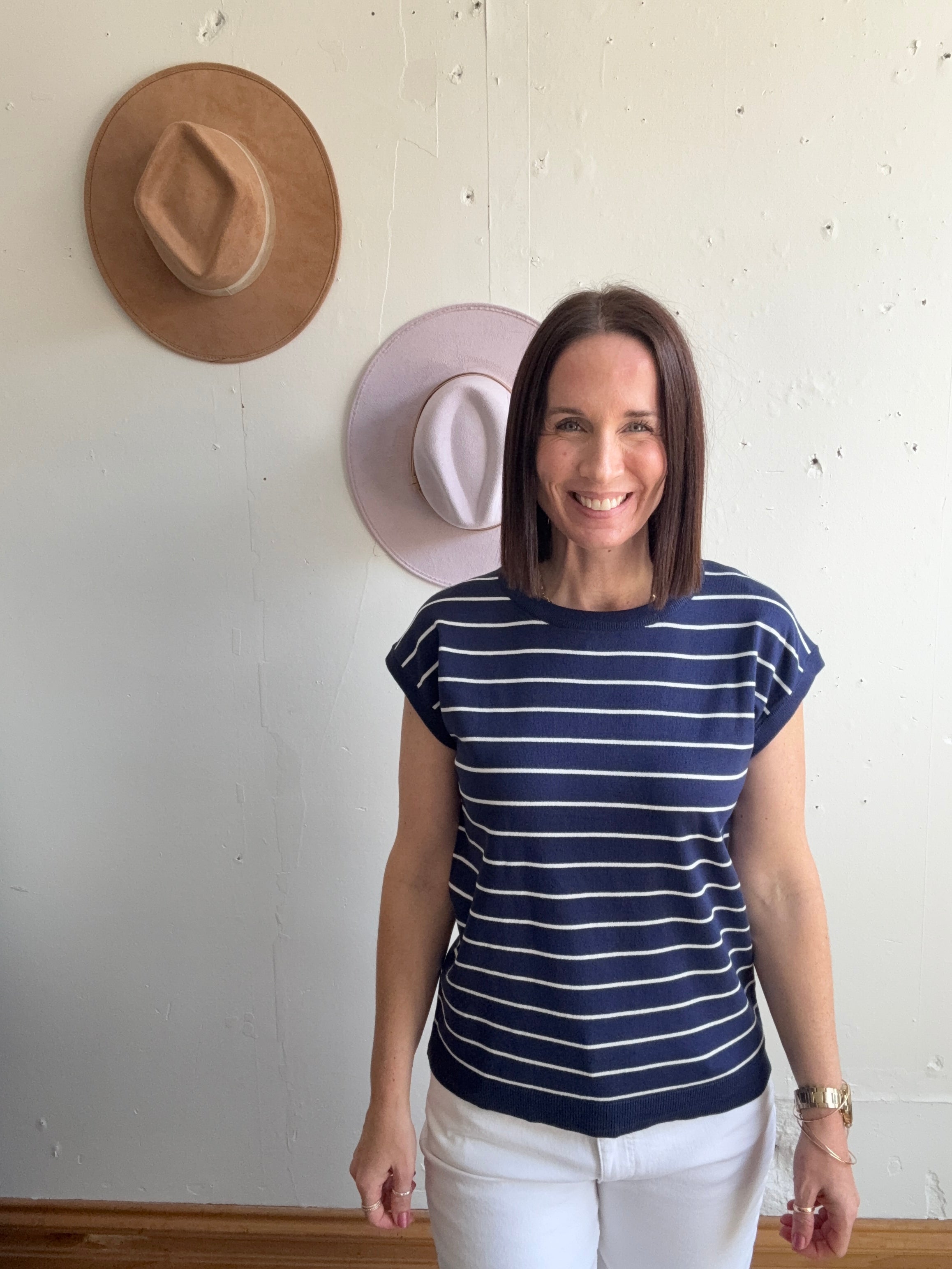 Stacy’s Striped Top、mySite、garagedoors4me