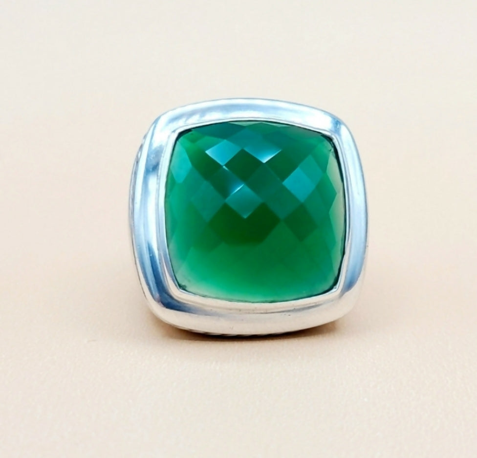 David Yurman Albion 20mm Green Onyx Ring、mySite、hinf8tx79