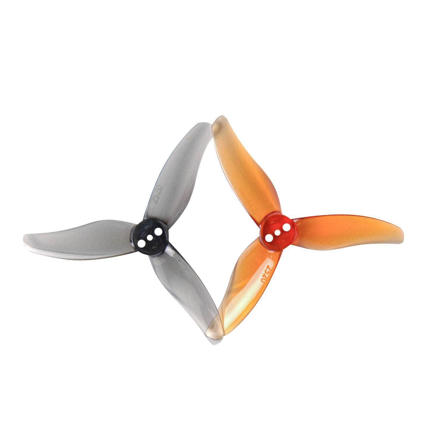  Gemfan Hurricane 2520-3 Durable Tri-Blade 2.5 Prop 8 Pack (1.5mm Shaft) - Choose Your Color、mySite、merchandisen
