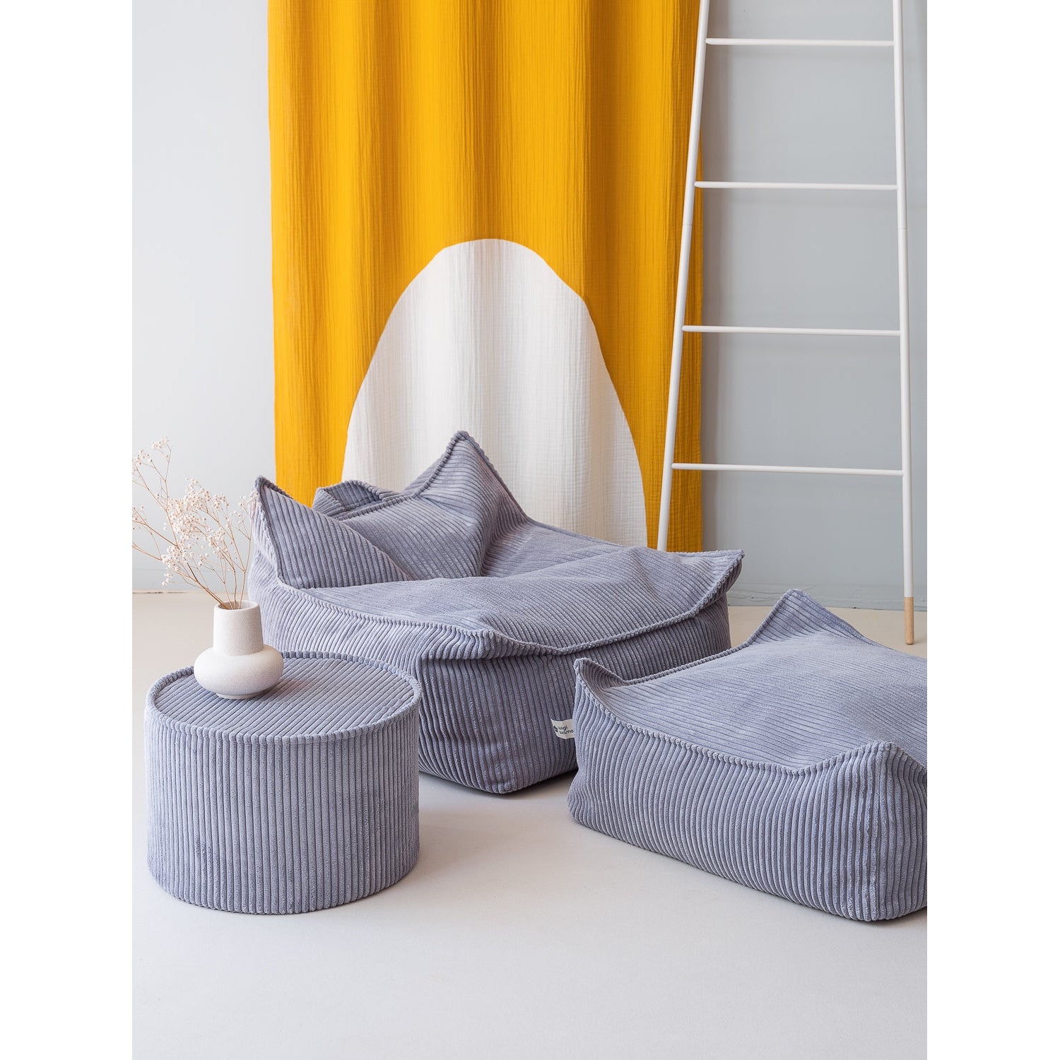 Blueberry Blue Pouffe、mySite、gigharbornorthrealestate