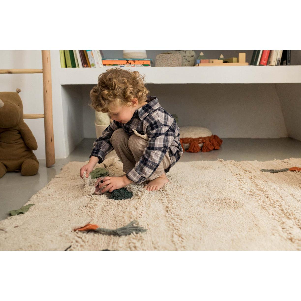 Oli & Carol Veggie Garden Washable Area Rug、mySite、gigharbornorthrealestate