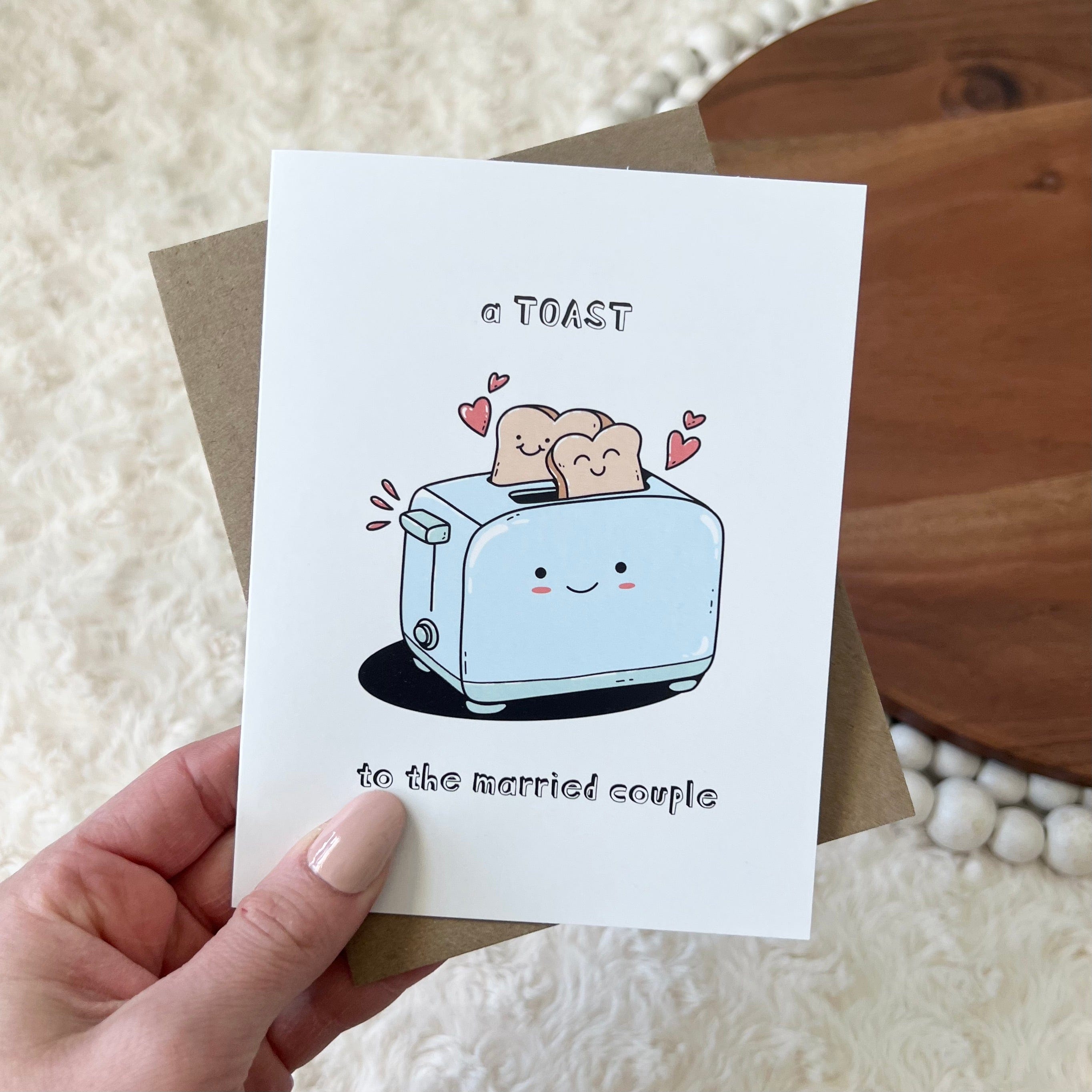  Toast To The Married Couple Wedding Card、mySite、ghnorth