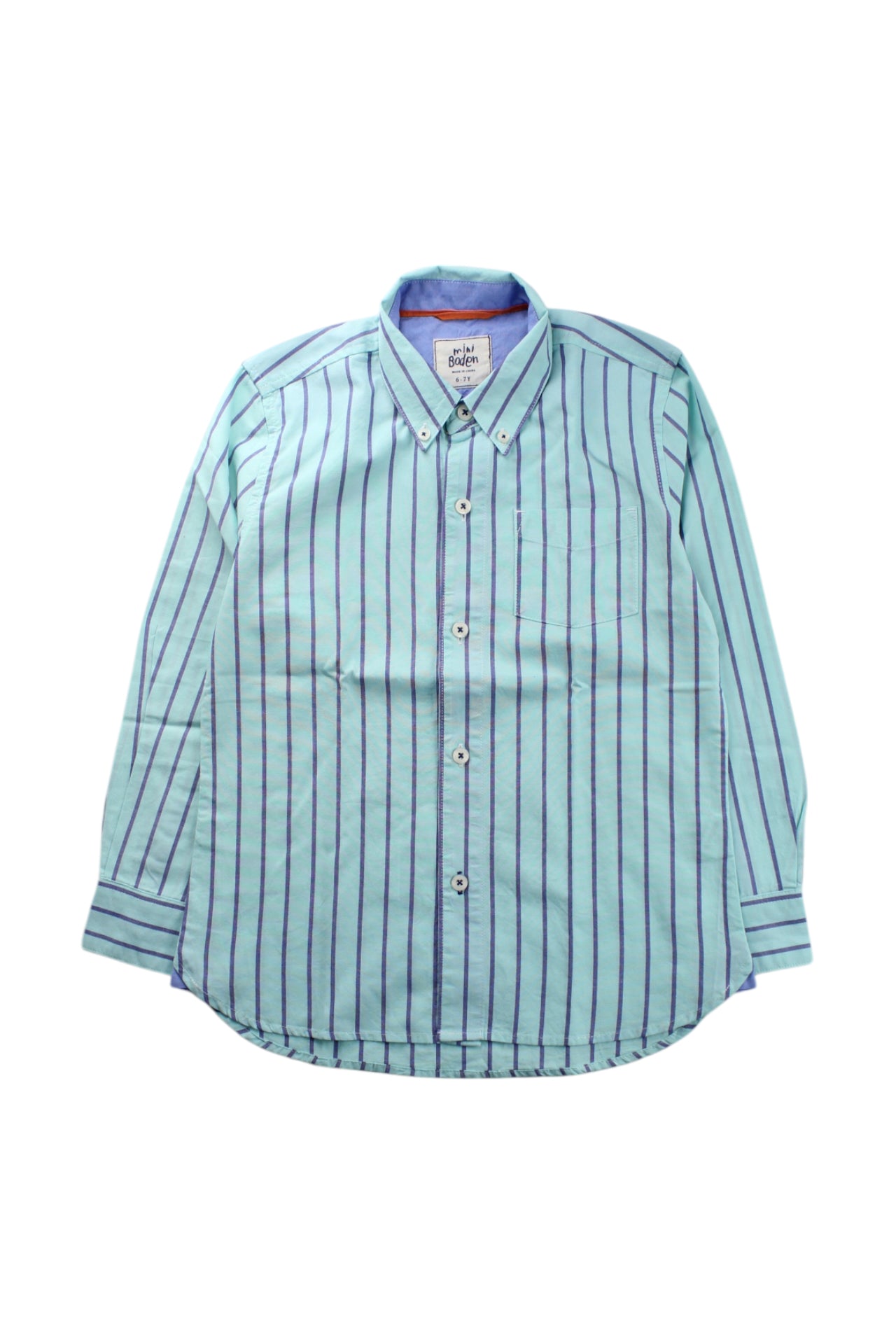 Boden Long Sleeve Striped Shirt 6-7Y、mySite、g9winljtr