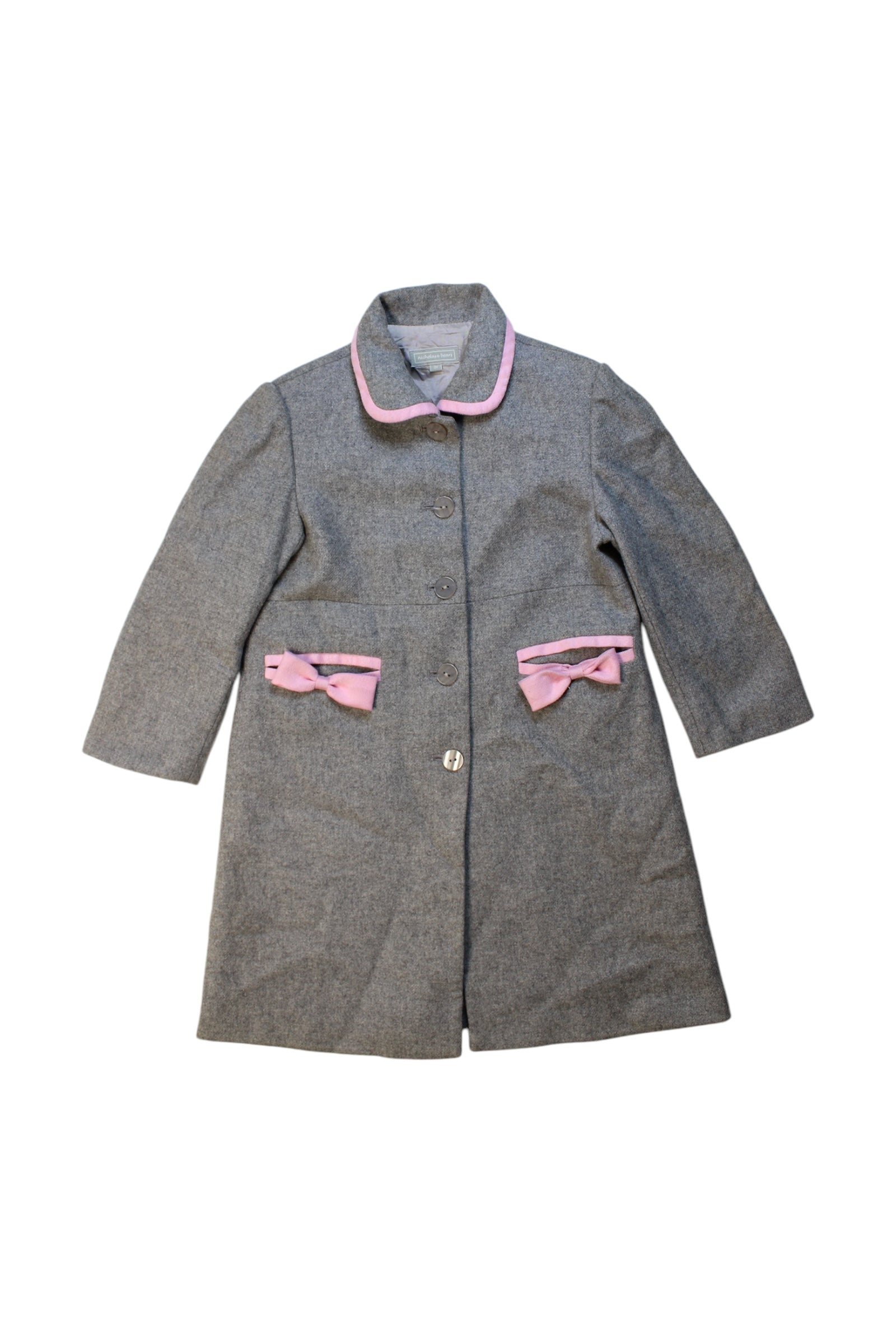 Nicholas & Bears Wool Collar Coat, Size 3T、mySite、g9winljtr