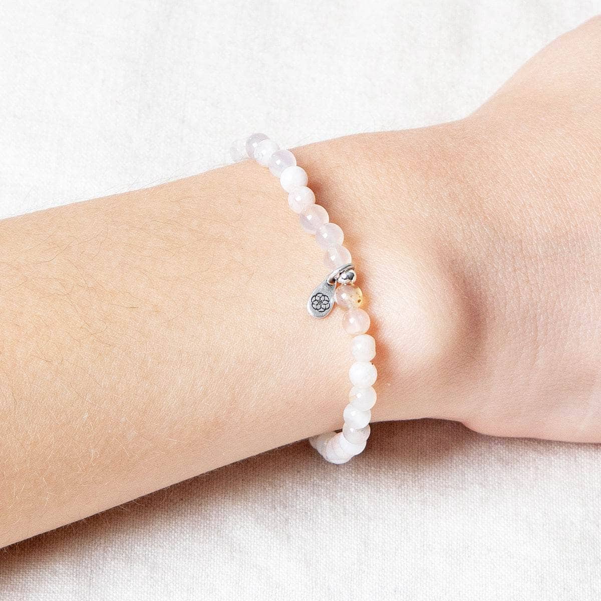 Sakura Cherry Blossom Agate Energy Bracelet、mySite、hinf8tx79