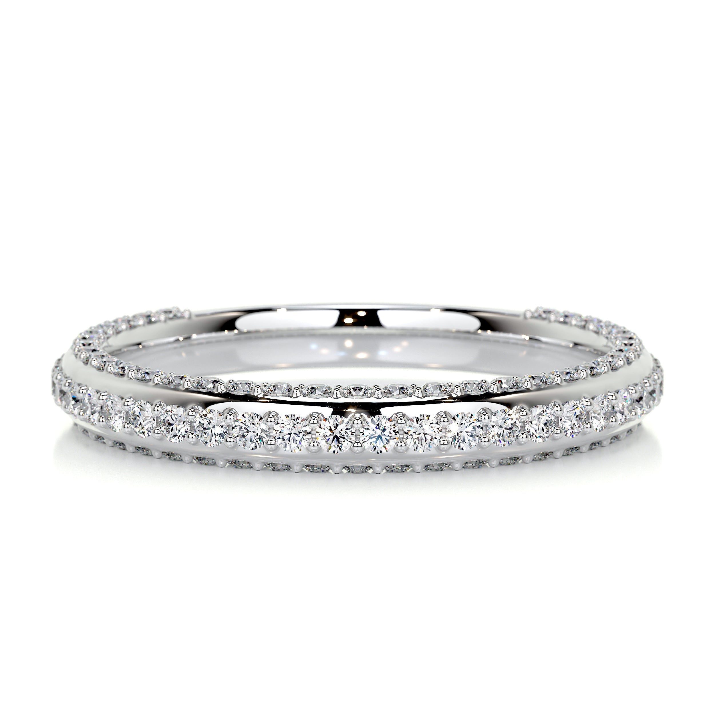 Anastasia Diamond Wedding Ring (0.75 Carat) -18K White Gold (RTS)、mySite、hinf8tx79
