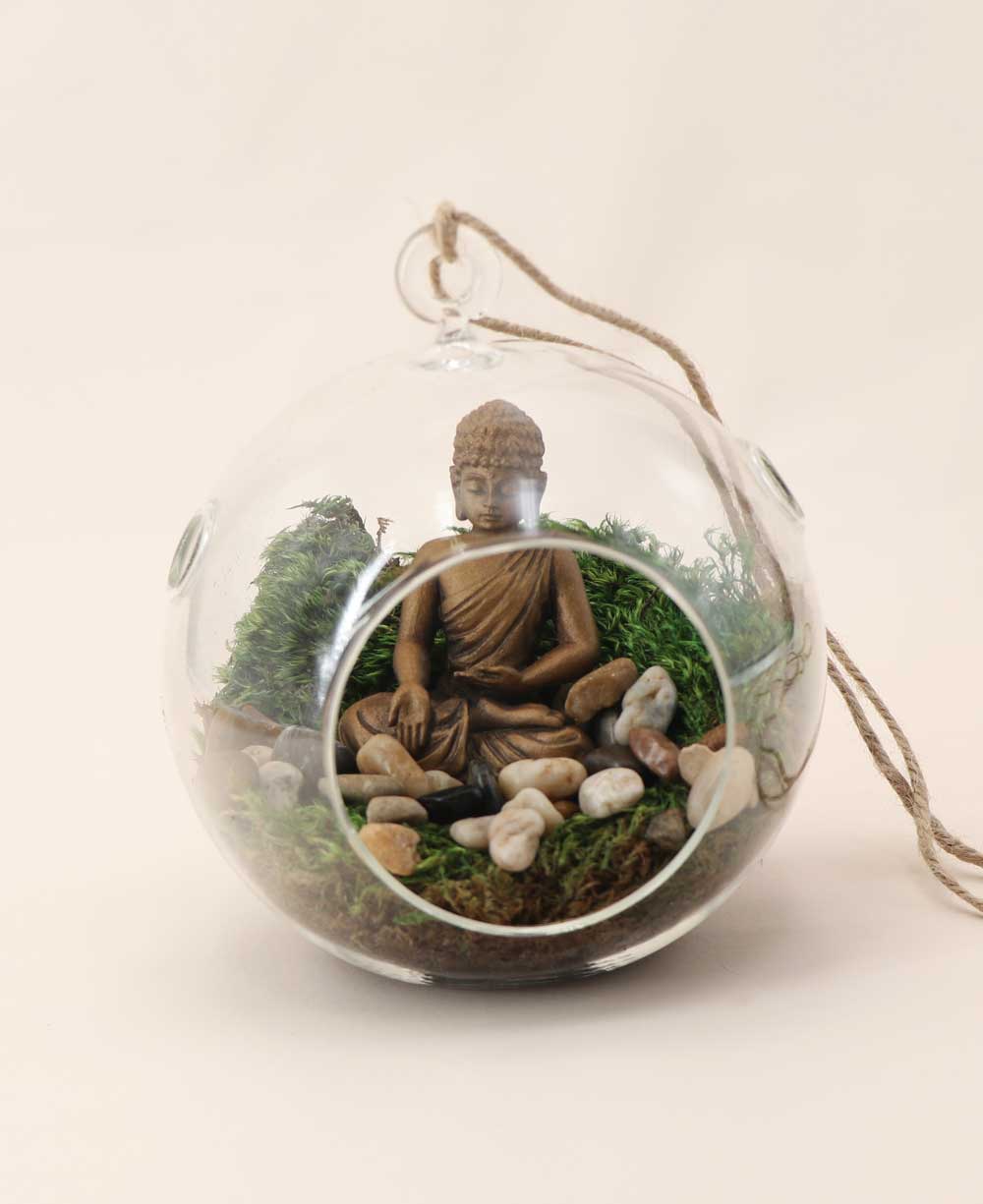 Buddha Globe Hanging Terrarium、mySite、topwebapps