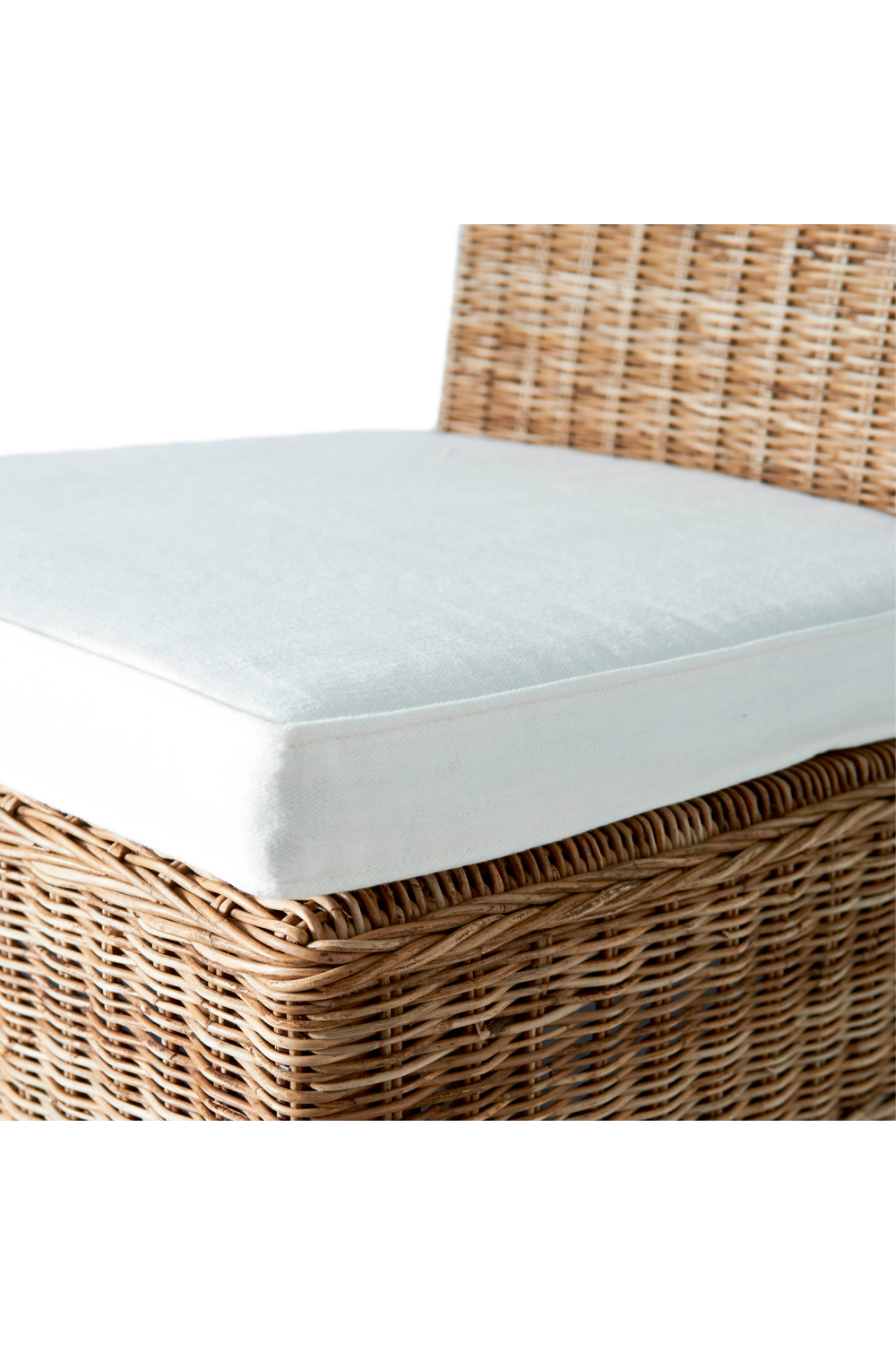 Cushioned Handwoven Bar Stool | Rivièra Maison Rustic Rattan、mySite、neckold