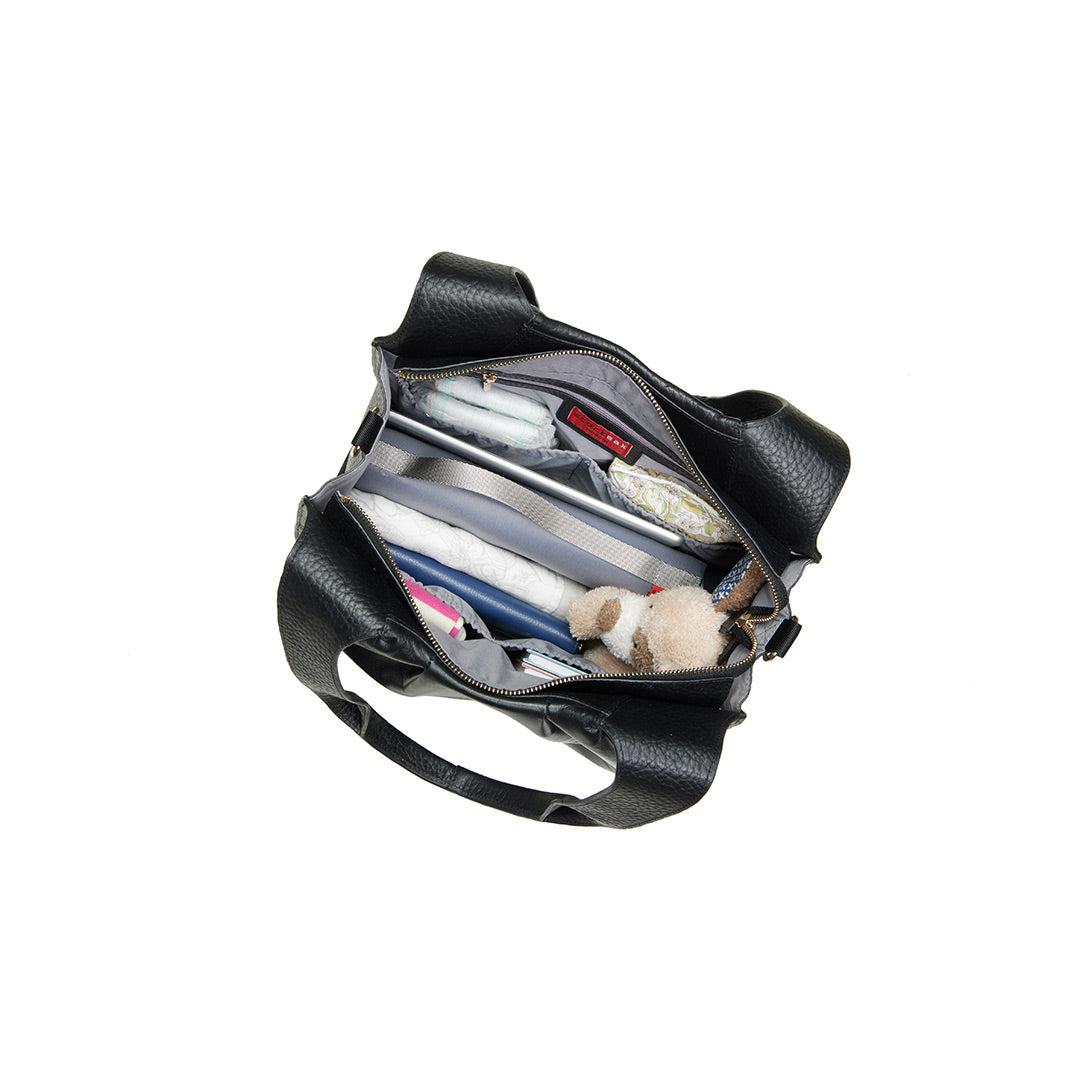  Storksak Kaia Leather Tote Bag - Black、mySite、merchandisen