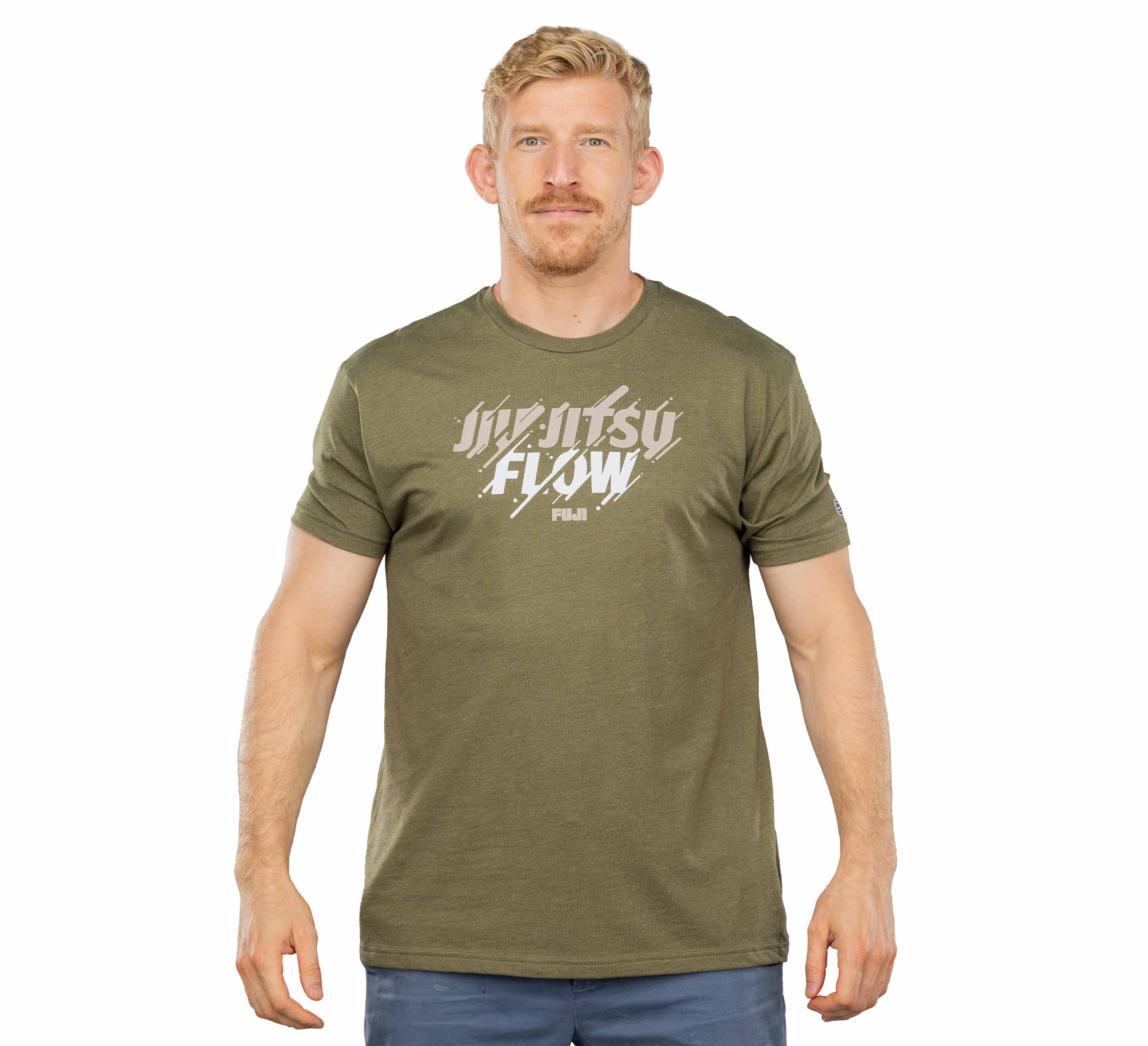 Jiu-Jitsu Flow T-Shirt Military Green、mySite、gigharbornorthrealestate