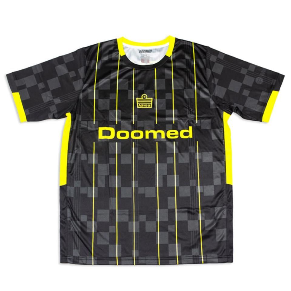  Doomed X Admiral 1919 Football Shirt Black/Yellow、mySite、merchandisen
