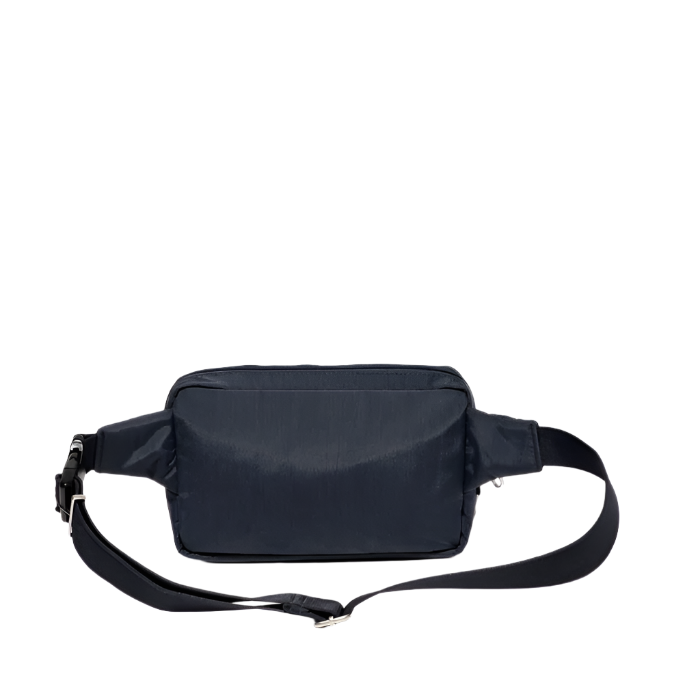  Baggallini Securtex® Anti-Theft Sling Bag - French Navy、mySite、preschool7hills