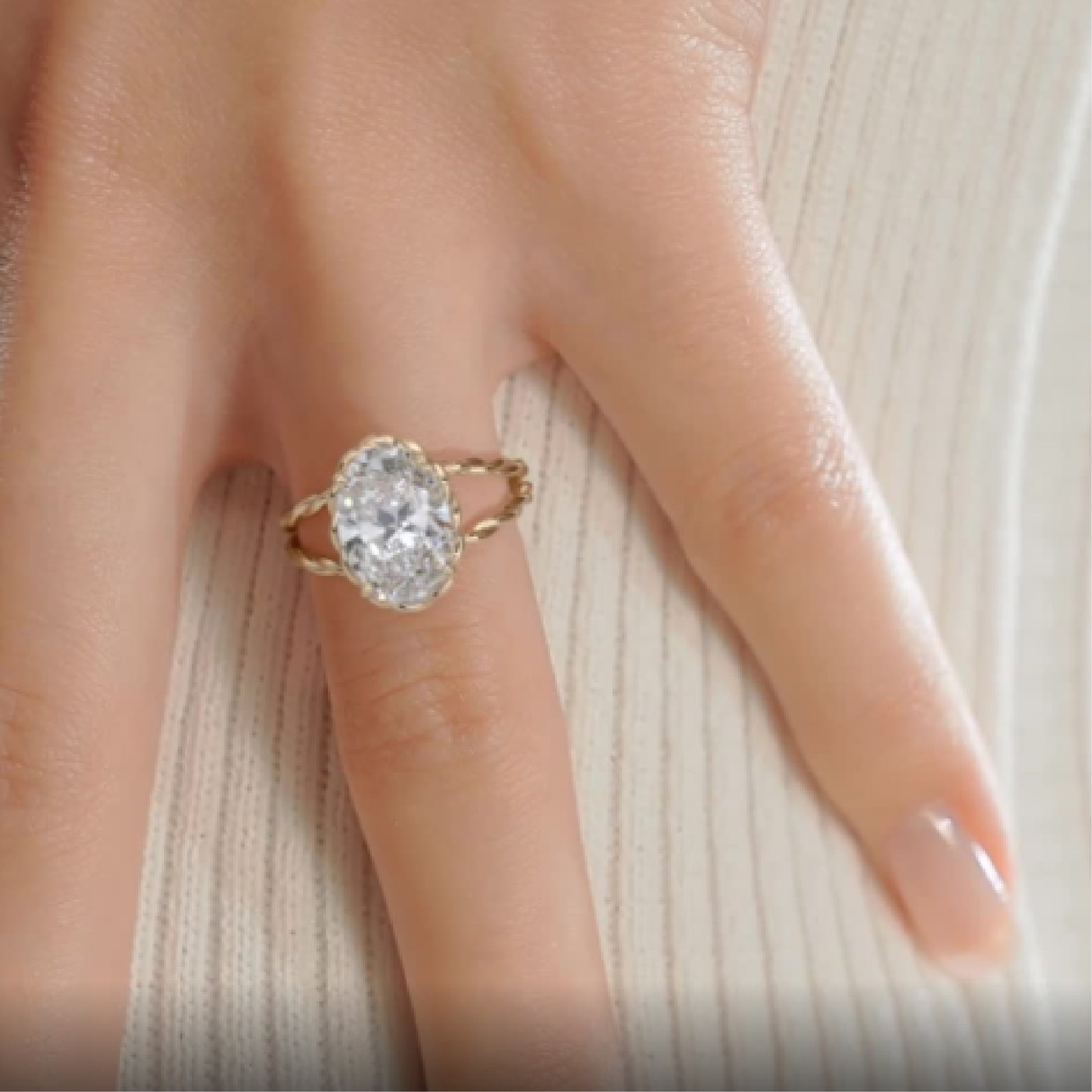 Milani Diamond Engagement Ring -18K Yellow Gold、mySite、hinf8tx79