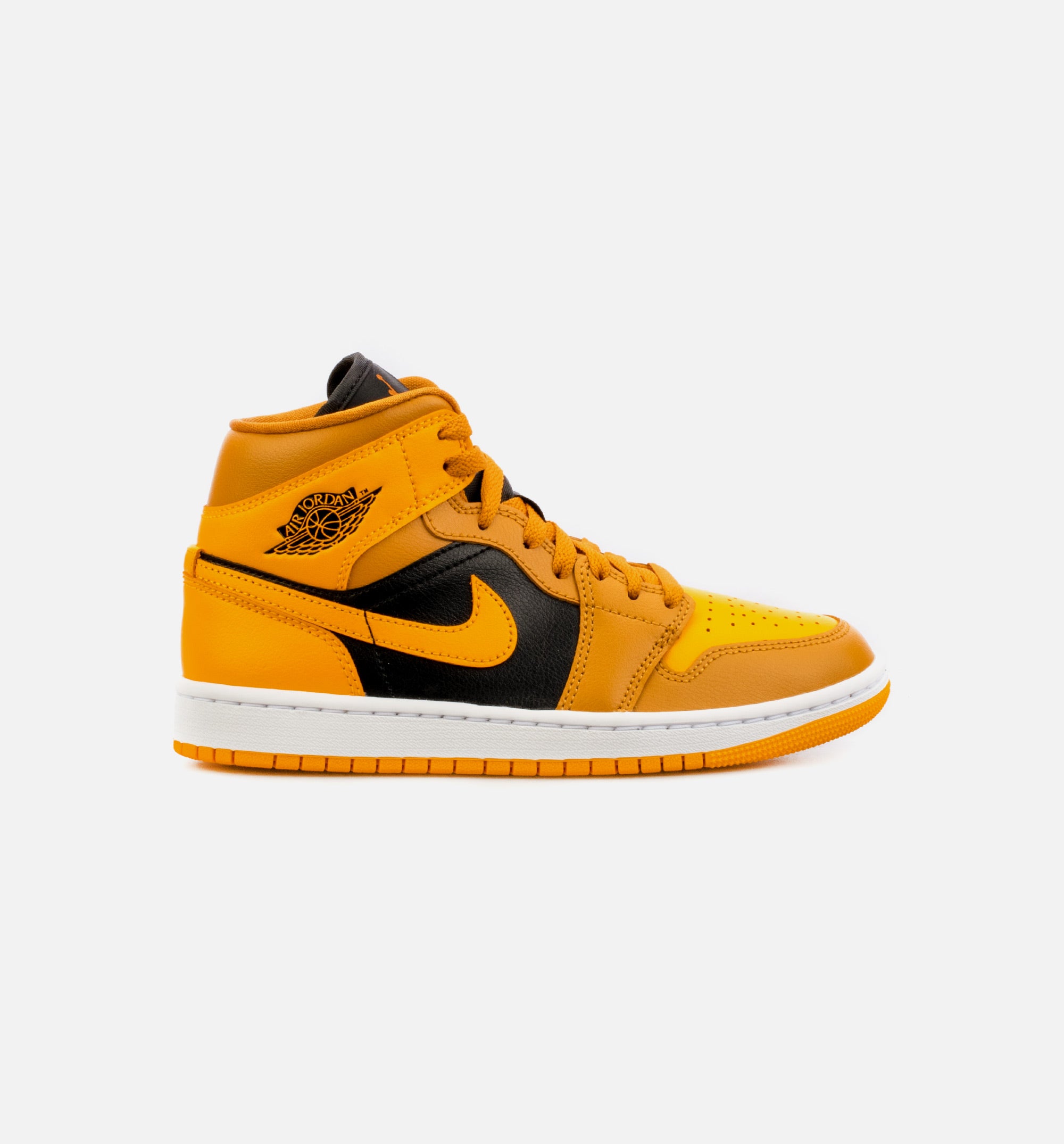 Air Jordan 1 Mid Chutney Taxi Womens Lifestyle Shoe - Yellow/Black、mySite、dreamappss