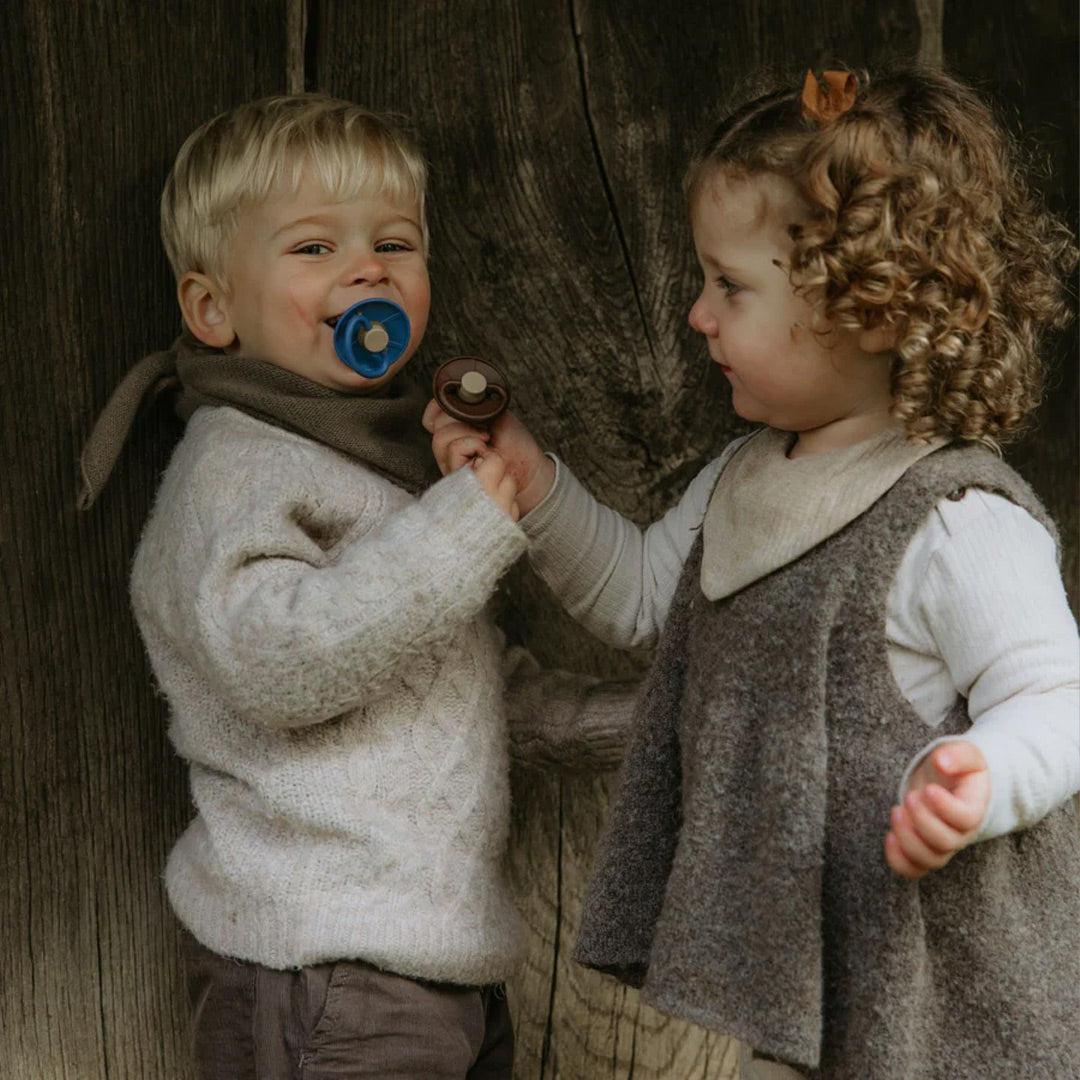  FRIGG Daisy Latex Pacifier - 4 Pack - Skyline Serenit、mySite、merchandisen