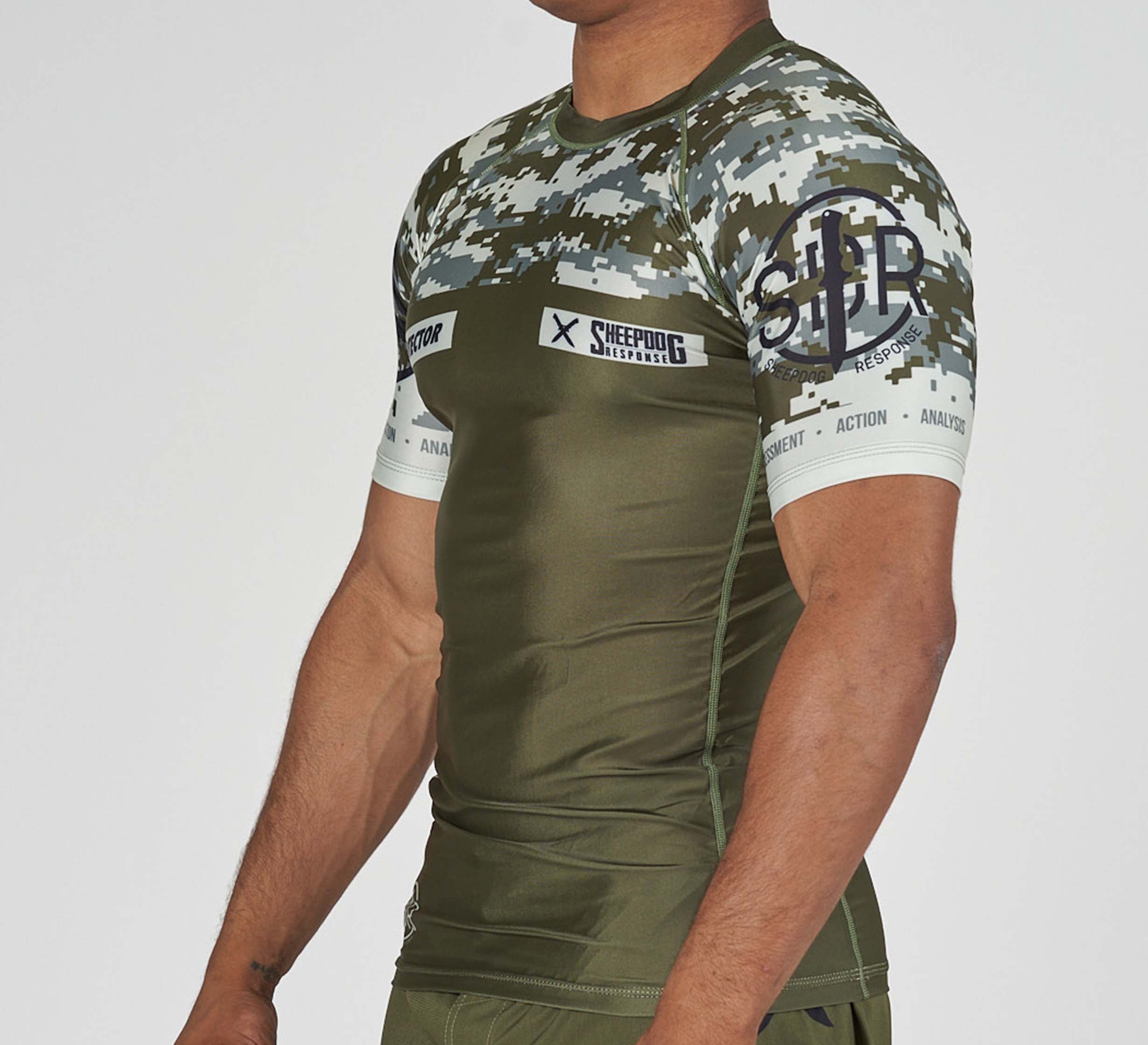 Sheepdog Response Flex Lite Rashguard Military Green、mySite、gigharbornorthrealestate