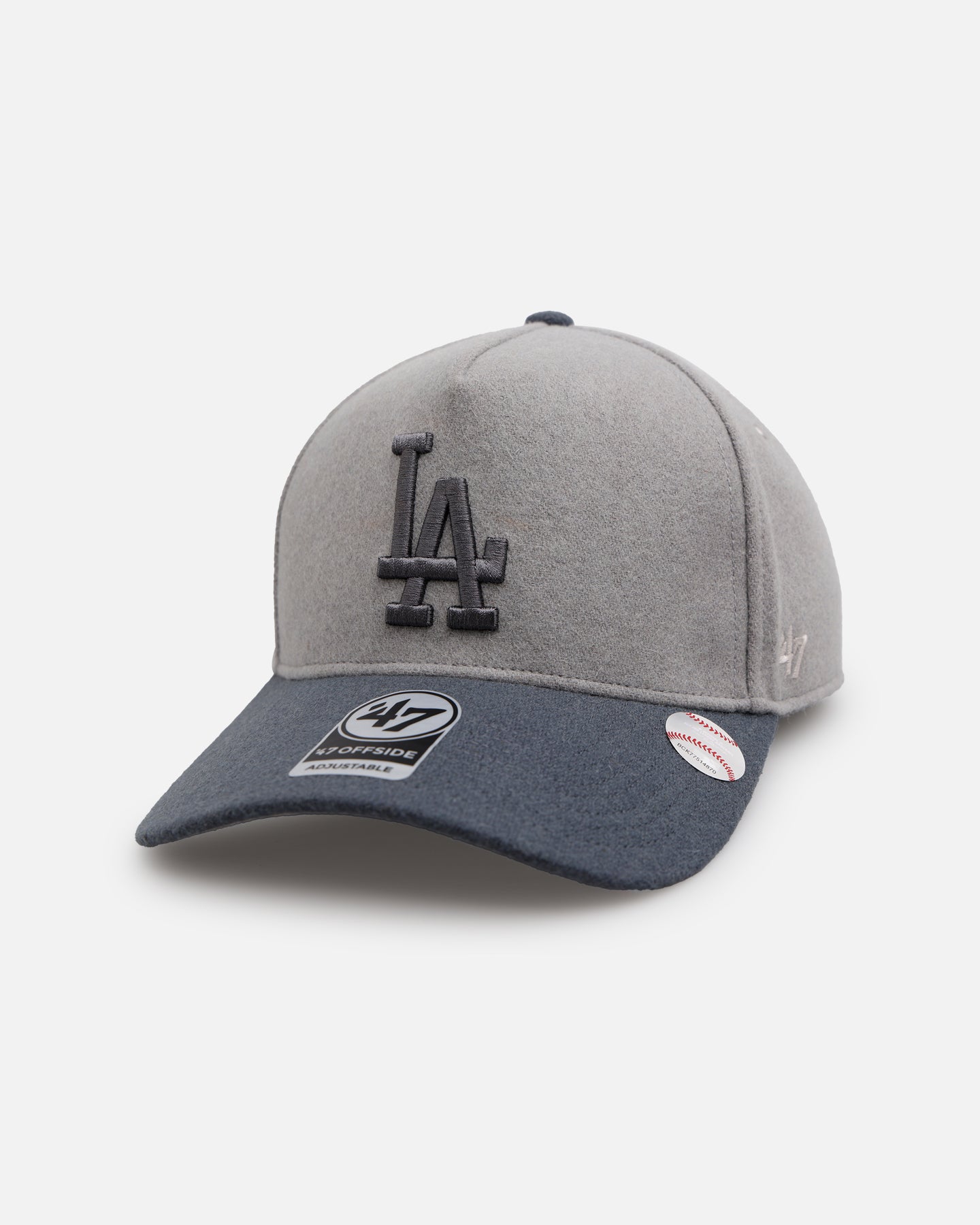 47 Brand Los Angeles Dodgers 'Shades Of Gray' 47 Offside Snapback Cement、mySite、zt4zffjzw