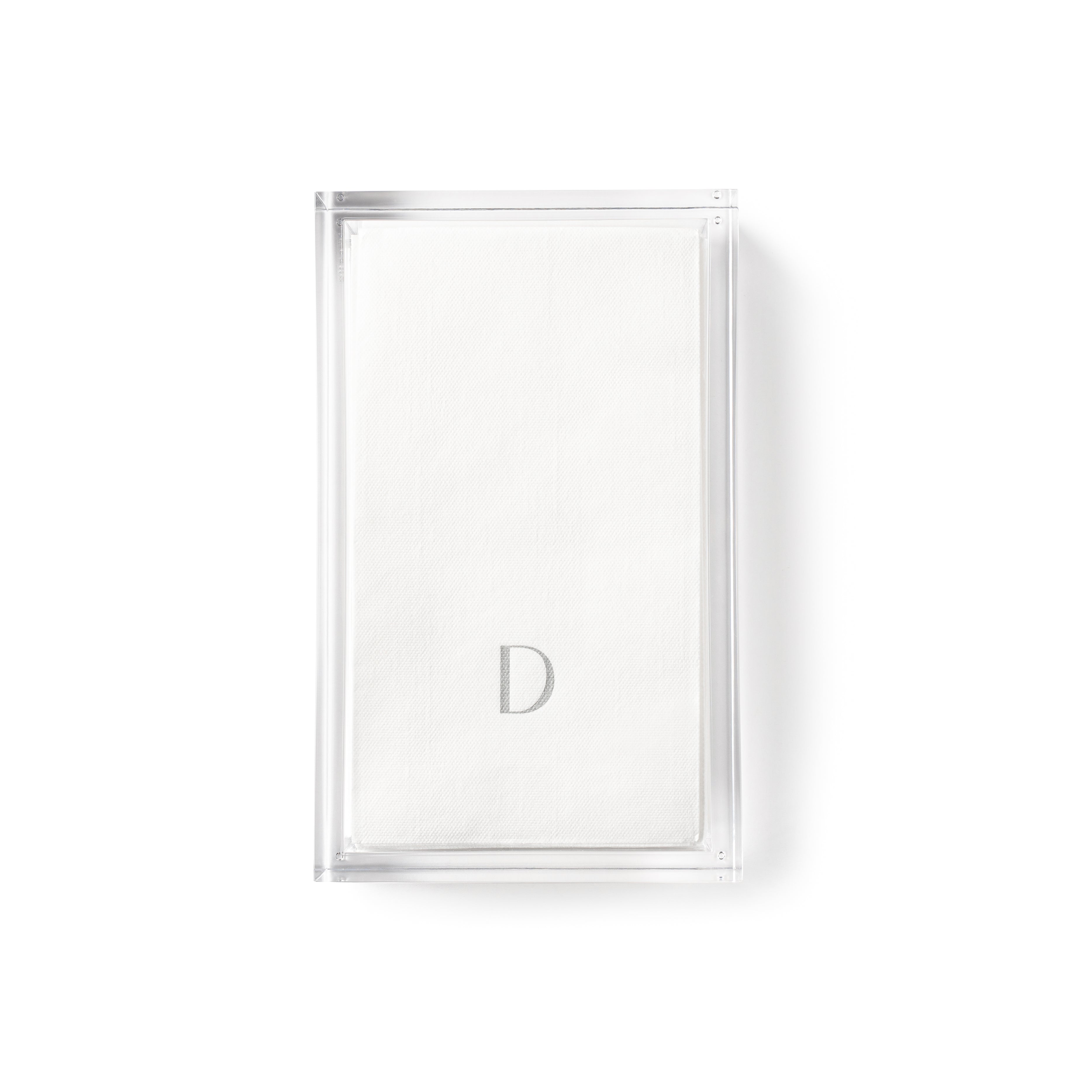  Silver Napkins With Acrylic Tray Gift Set、mySite、elrpsem3k