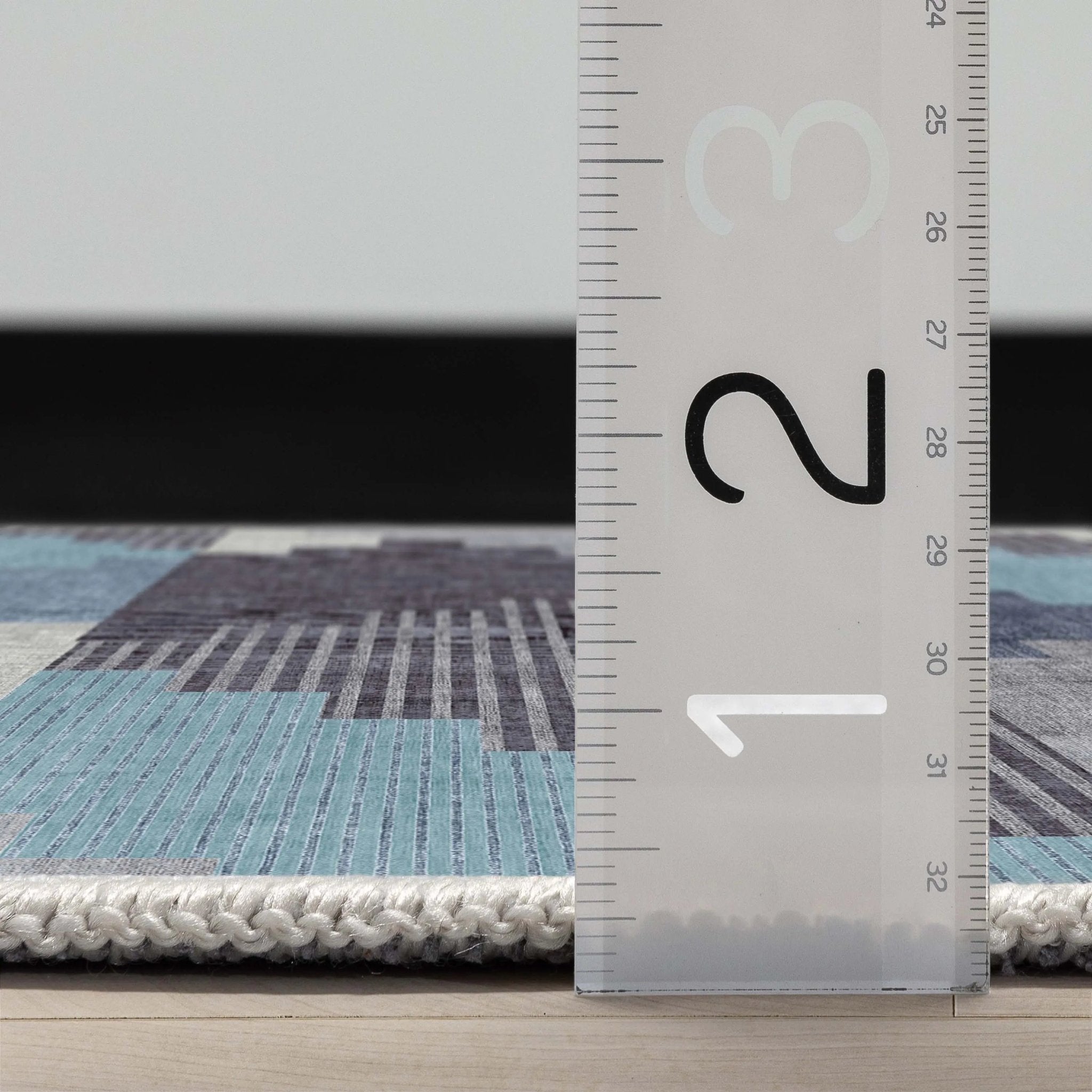 Portsmouth Southwestern Pattern Blue Flat-Weave Rug、mySite、gigharbornorthrealestate